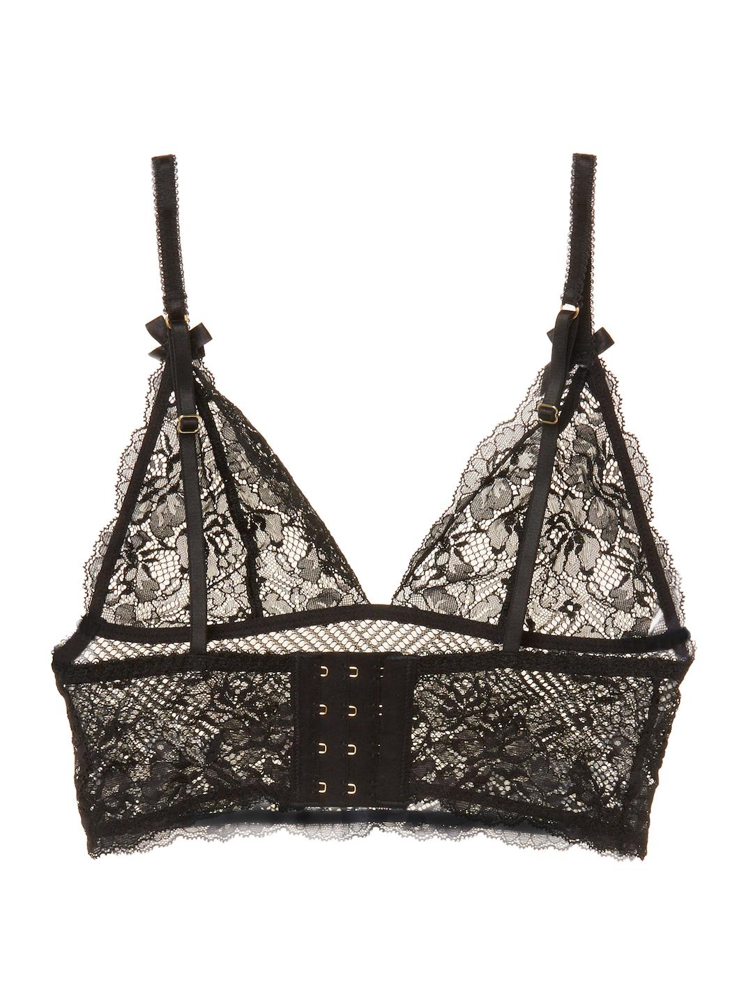 L'Agent by Agent Provocateur Lace Mia Soft Cup Bralette in Black - Lyst
