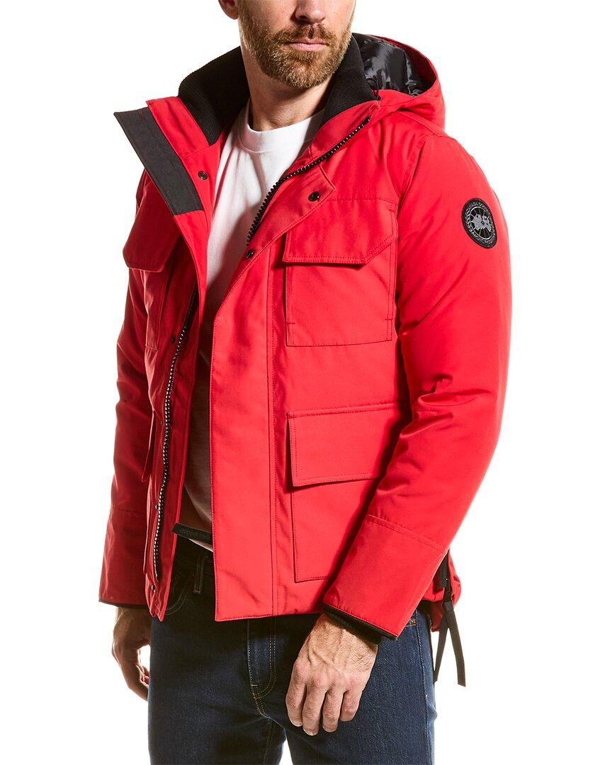 Canada Goose Maitland Black Label Down Parka in Red for Men | Lyst