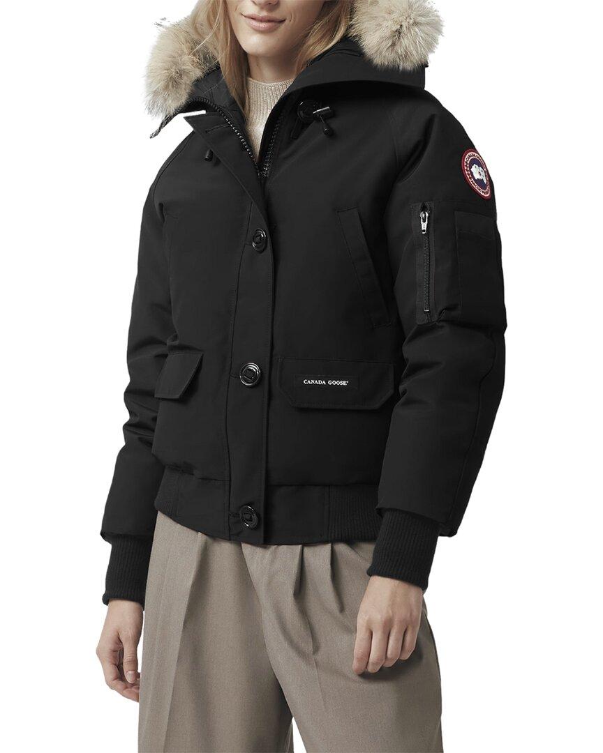 Goose Chilliwack Bomber Canada Goose Coat Woman Women's Canada Goose 7950L  Chilliwack Bomber Heritage Tan - Main Image