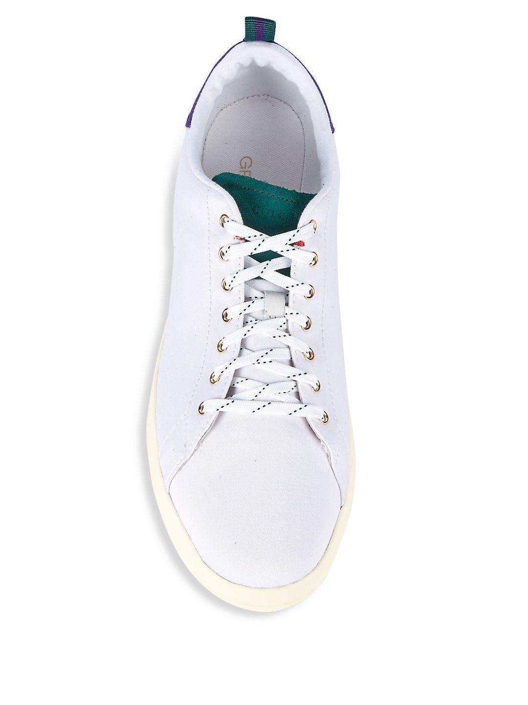 Cole Haan Grandpro Tennis Lux Sneakers in White for Men - Lyst