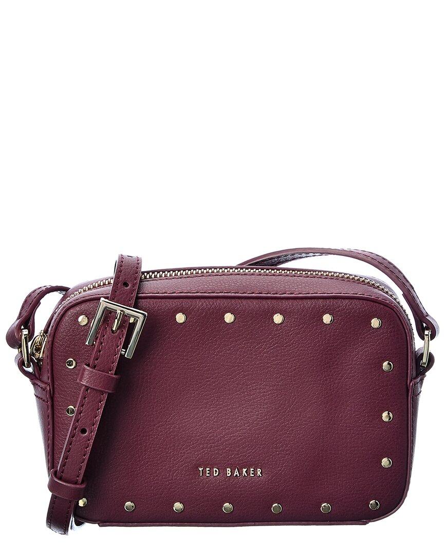 Ted Baker Karsynn Studded Leather Camera Bag in Purple Lyst