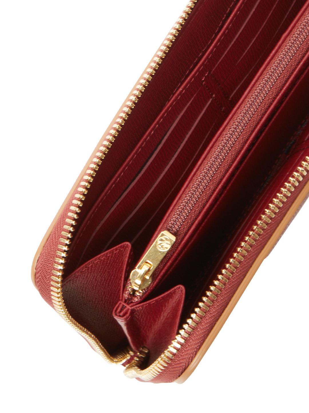 longchamp zip wallet