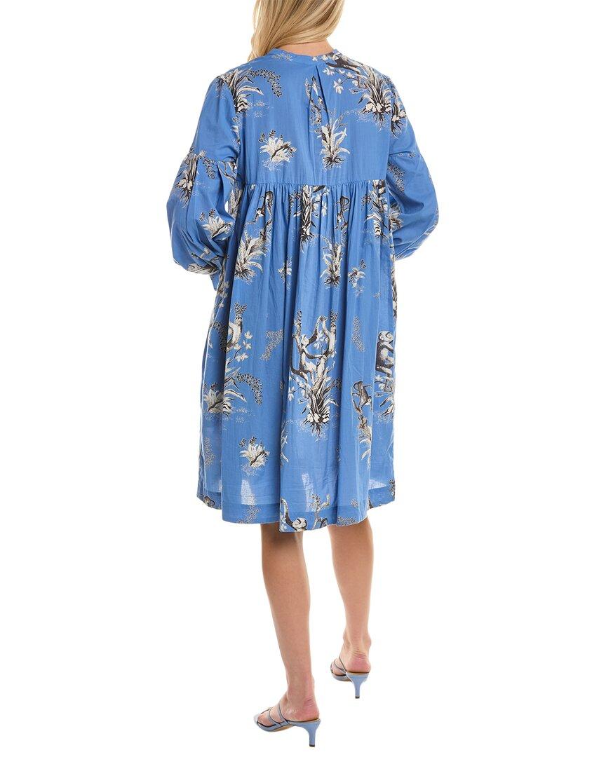 Ro's Garden Janet Mini Dress in Blue | Lyst
