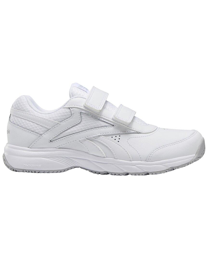 Reebok Work N Cushion 4.0 Kc Wide D Leather-trim Sneaker in White | Lyst