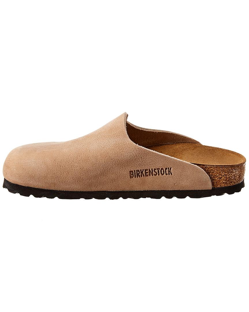 Birkenstock Amsterdam Leather Mule in Brown Lyst