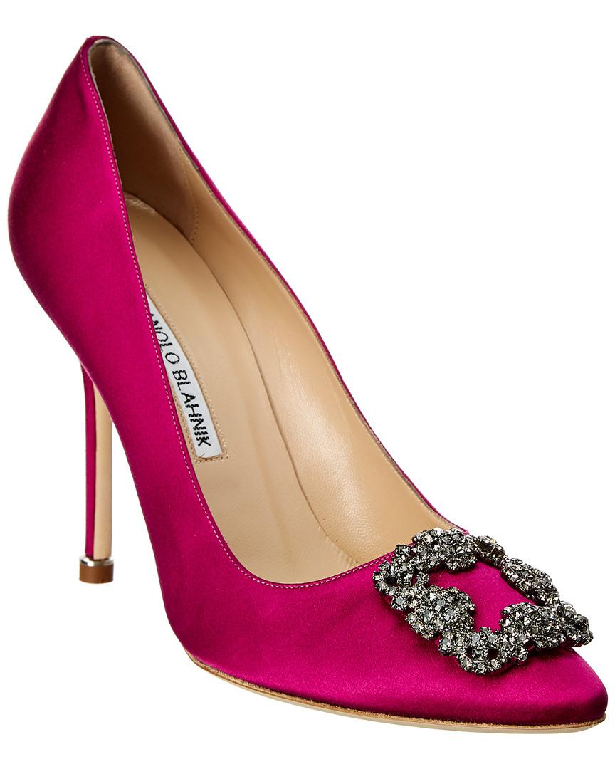 hangisi 105 embellished satin pumps
