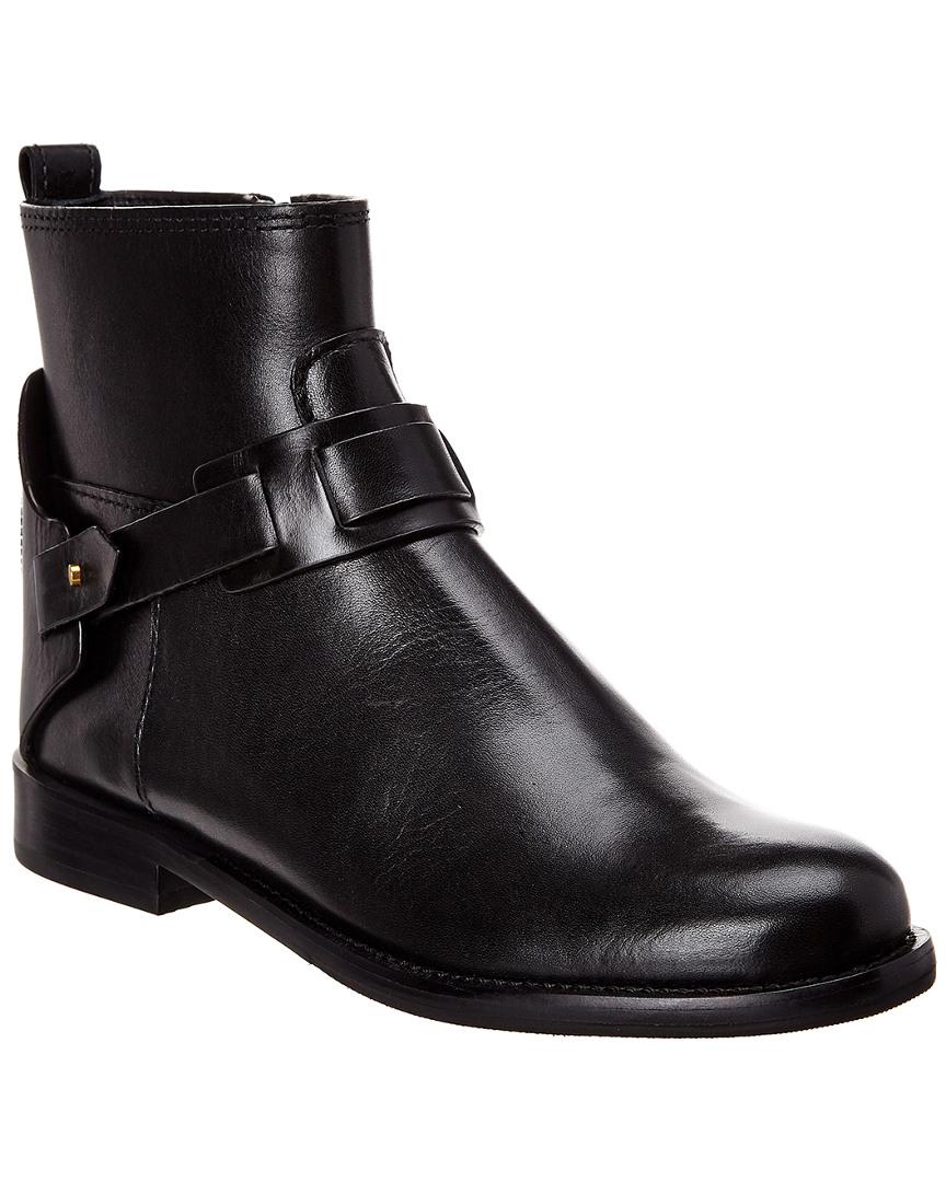 Tory Burch Colton Leather Bootie in Black | Lyst Canada