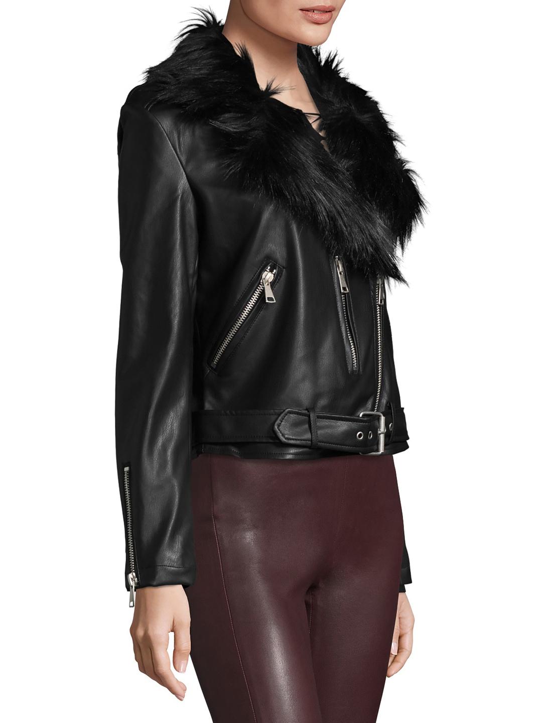 Bagatelle Nyc Faux Fur Jacket | IUCN Water