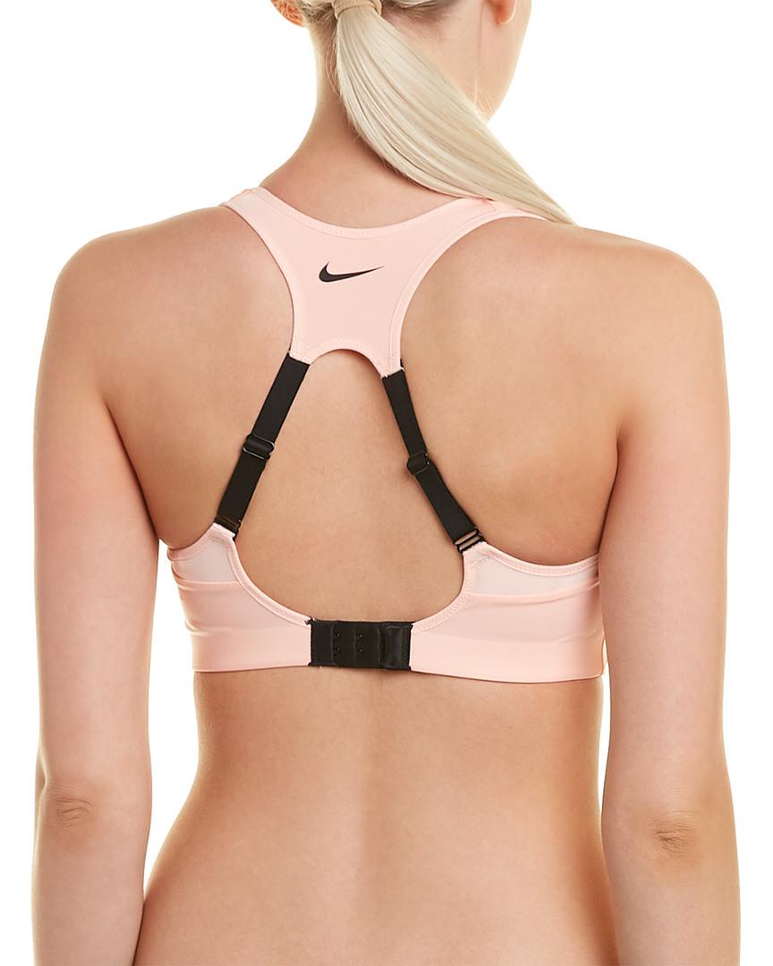 nike alpha bra pink