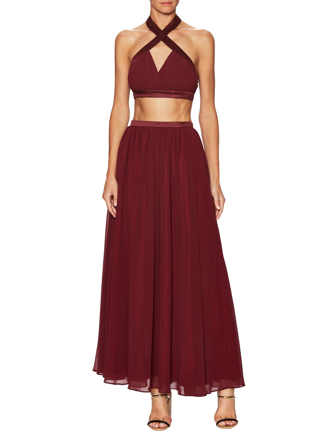 gradient maxi dress