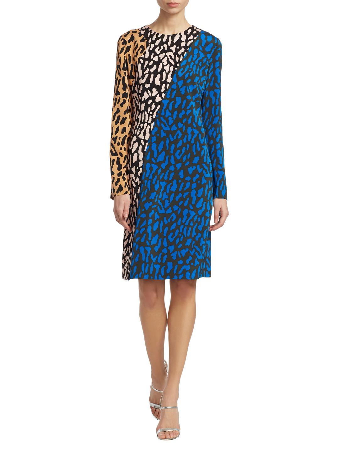 dvf shift dress