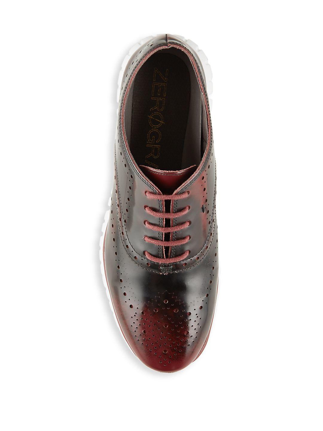 zerøgrand wingtip oxford brown