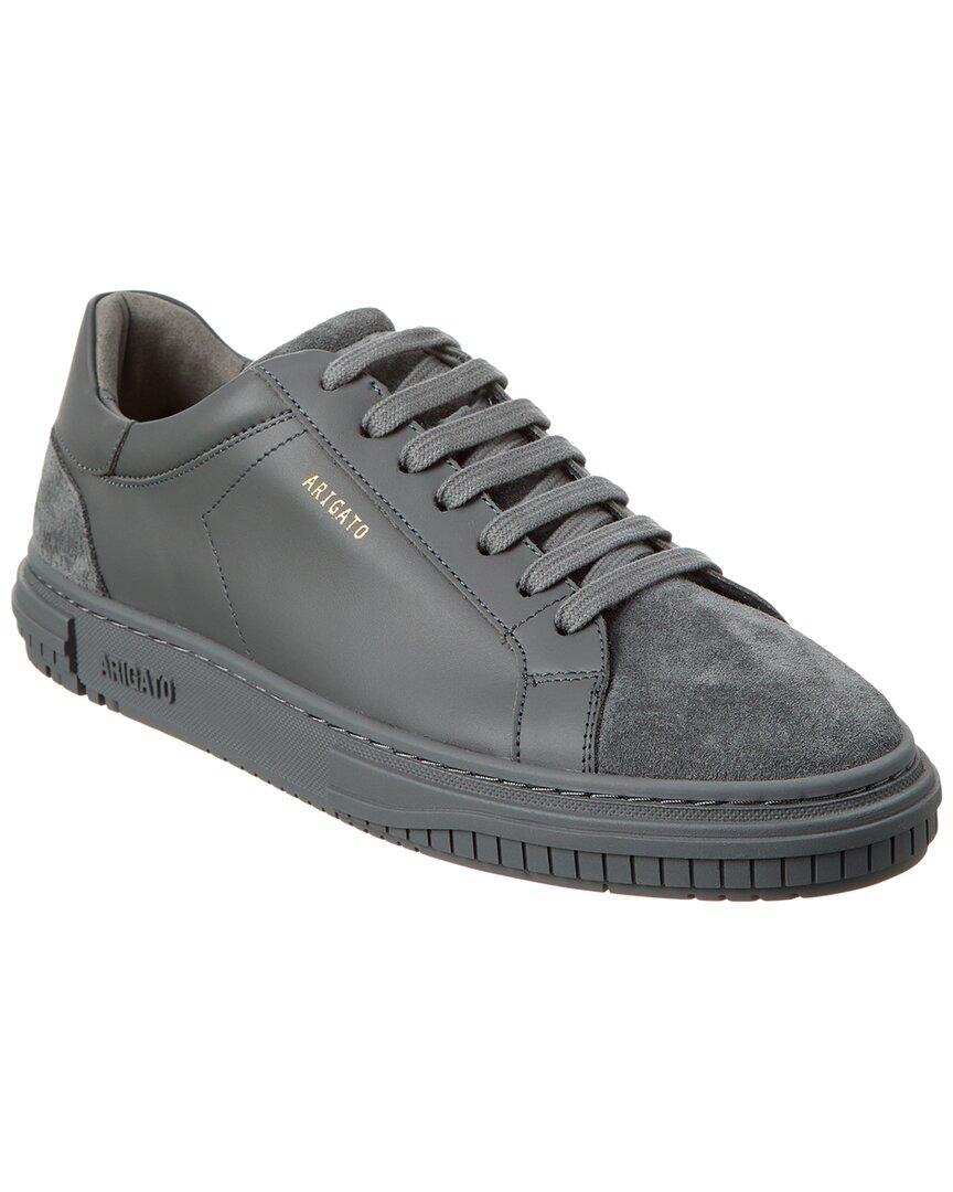 axel arigato grey suede
