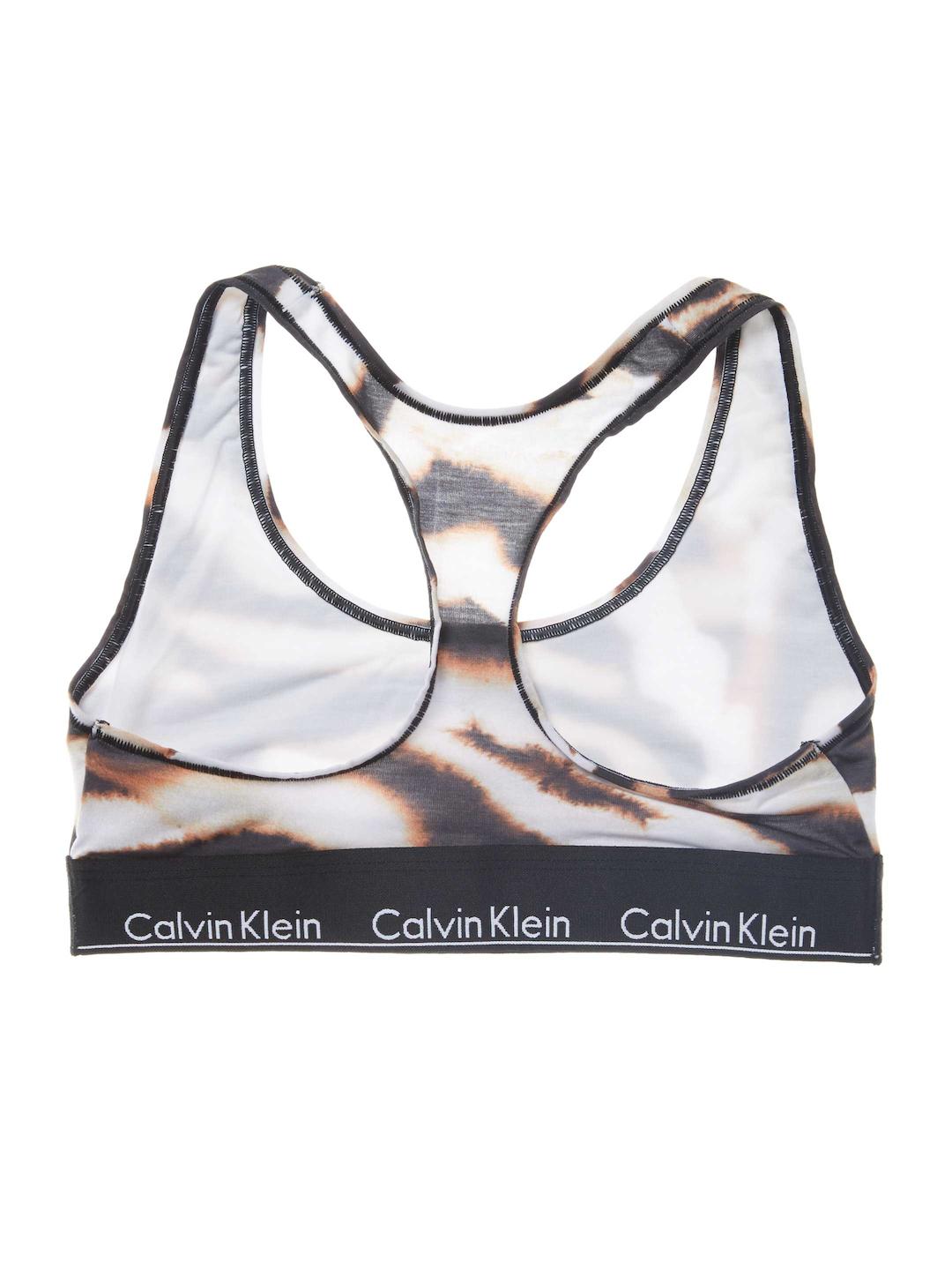 tiger print sports bra