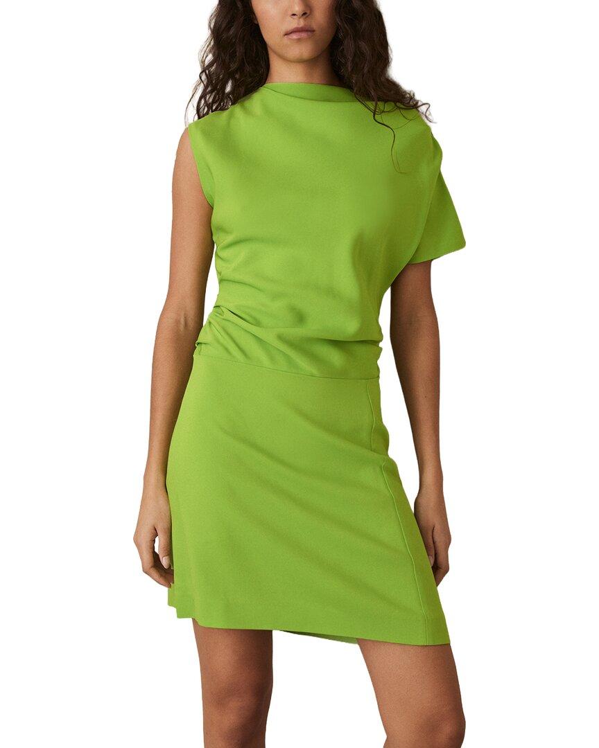 emerald green short prom dress Green Floral Frill Hem T-Shirt Dress – AX Paris main image 1