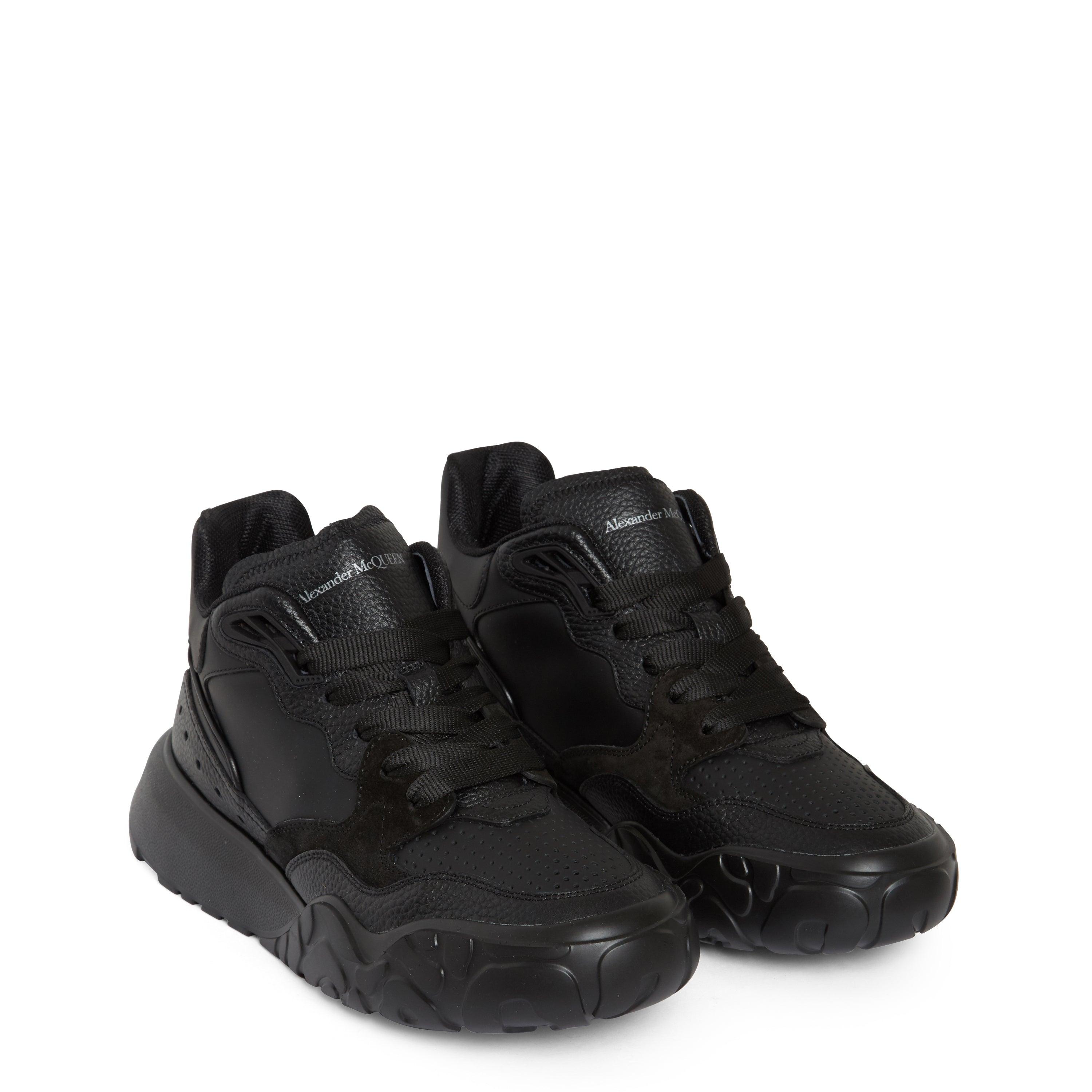 Alexander McQueen Sneakers ''court'' In Pelle Nera in Black for Men | Lyst