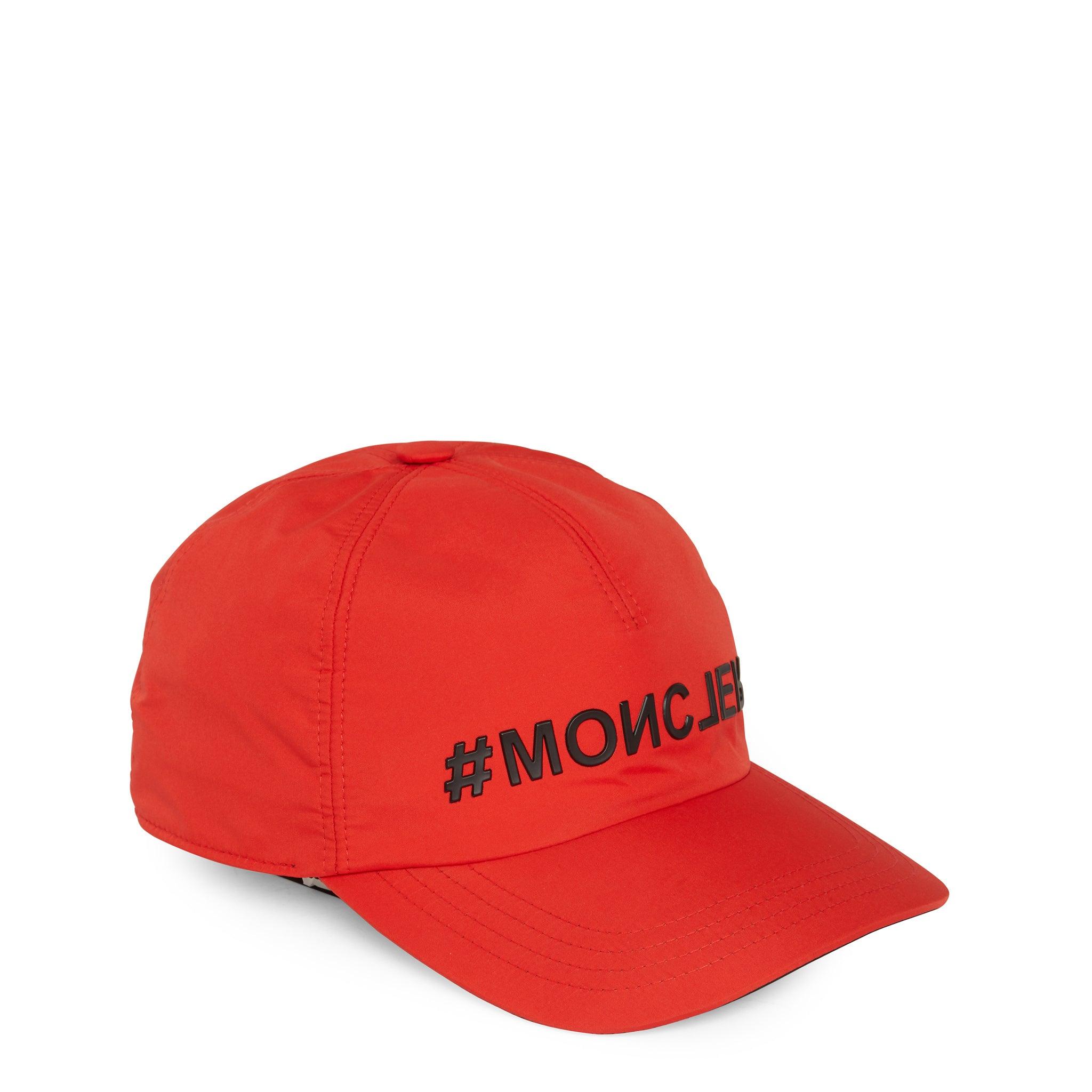 Moncler Cappello In Tessuto Rosso in Red for Men | Lyst