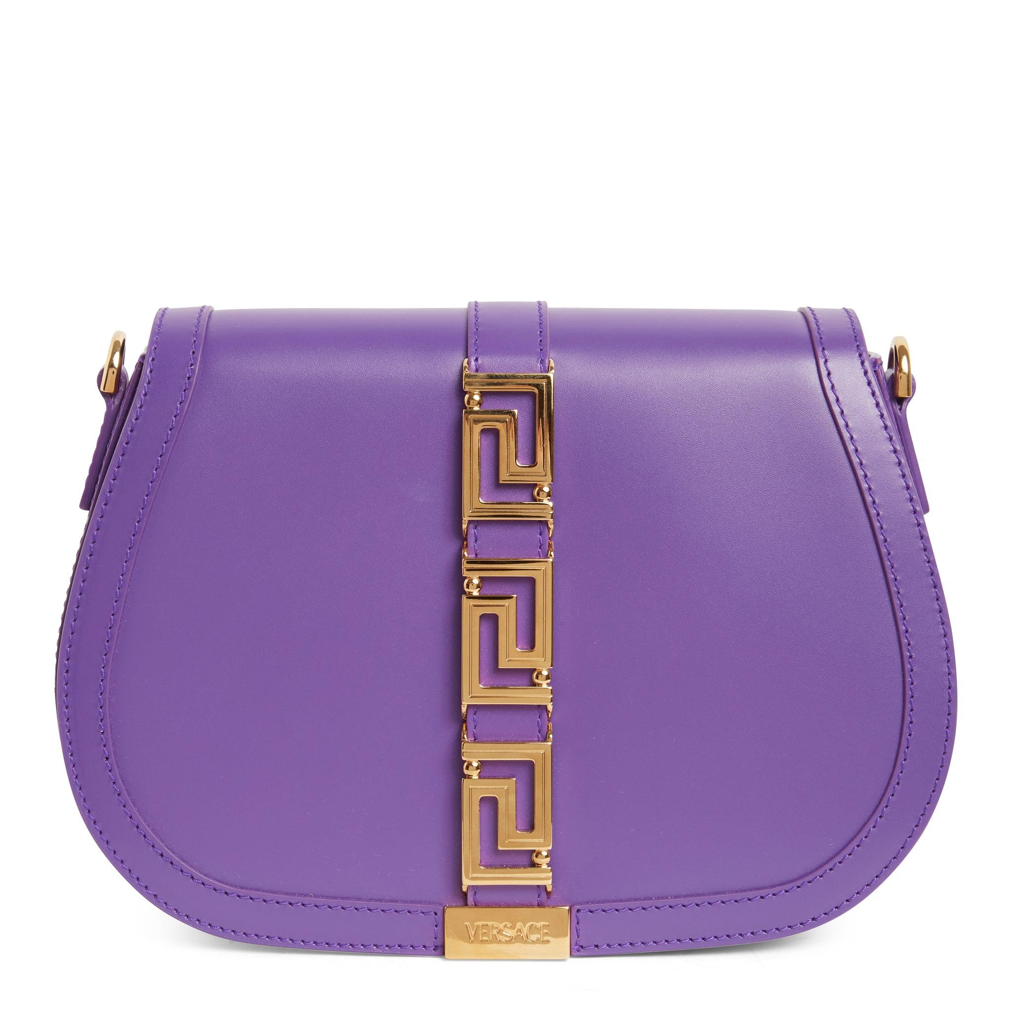 Borsa store viola pelle