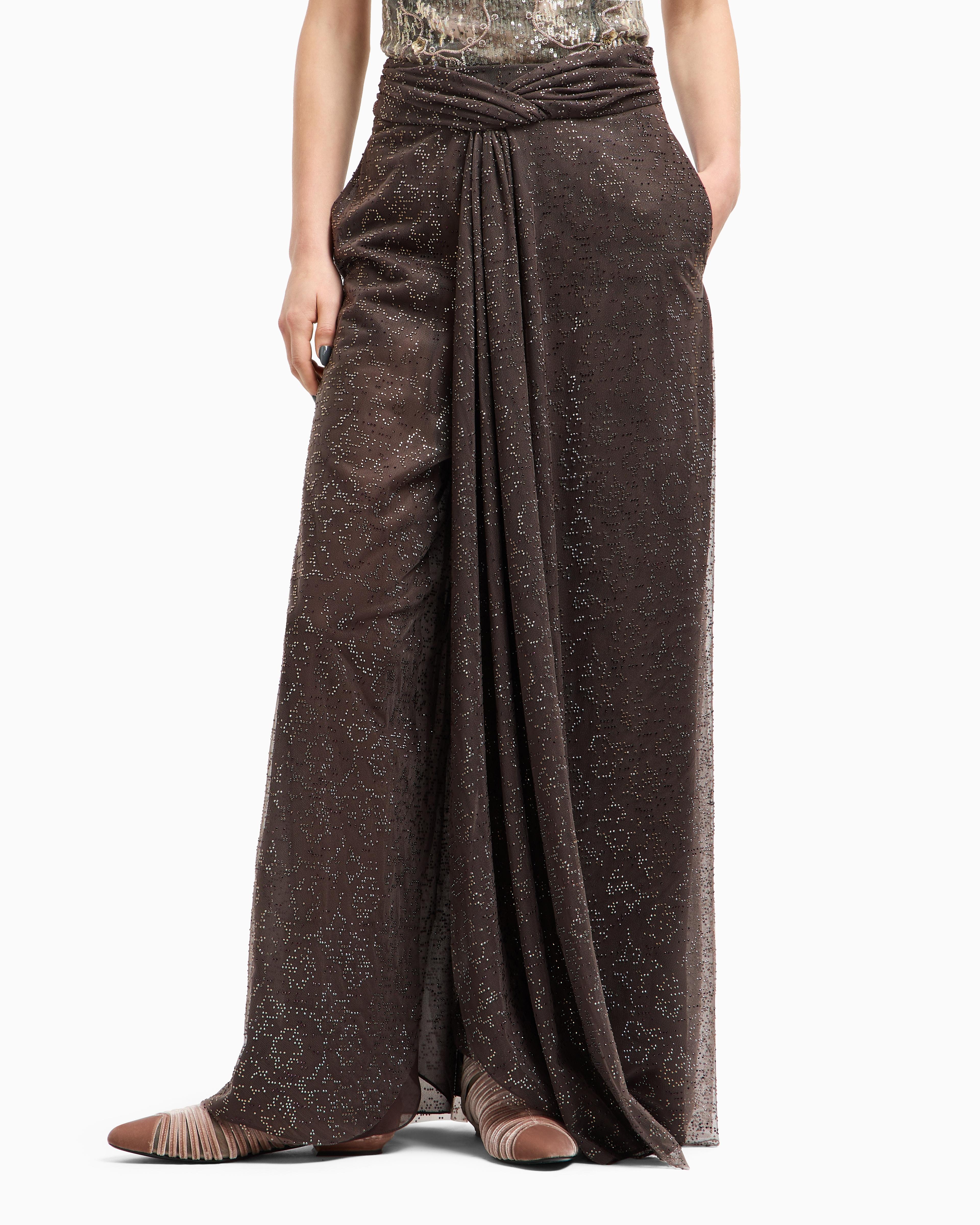 スカート GIORGIO ARMANI Silk long skirt with deep slit Silk long skirt with deep slit GIORGIO ARMANI - Nugnes1920
