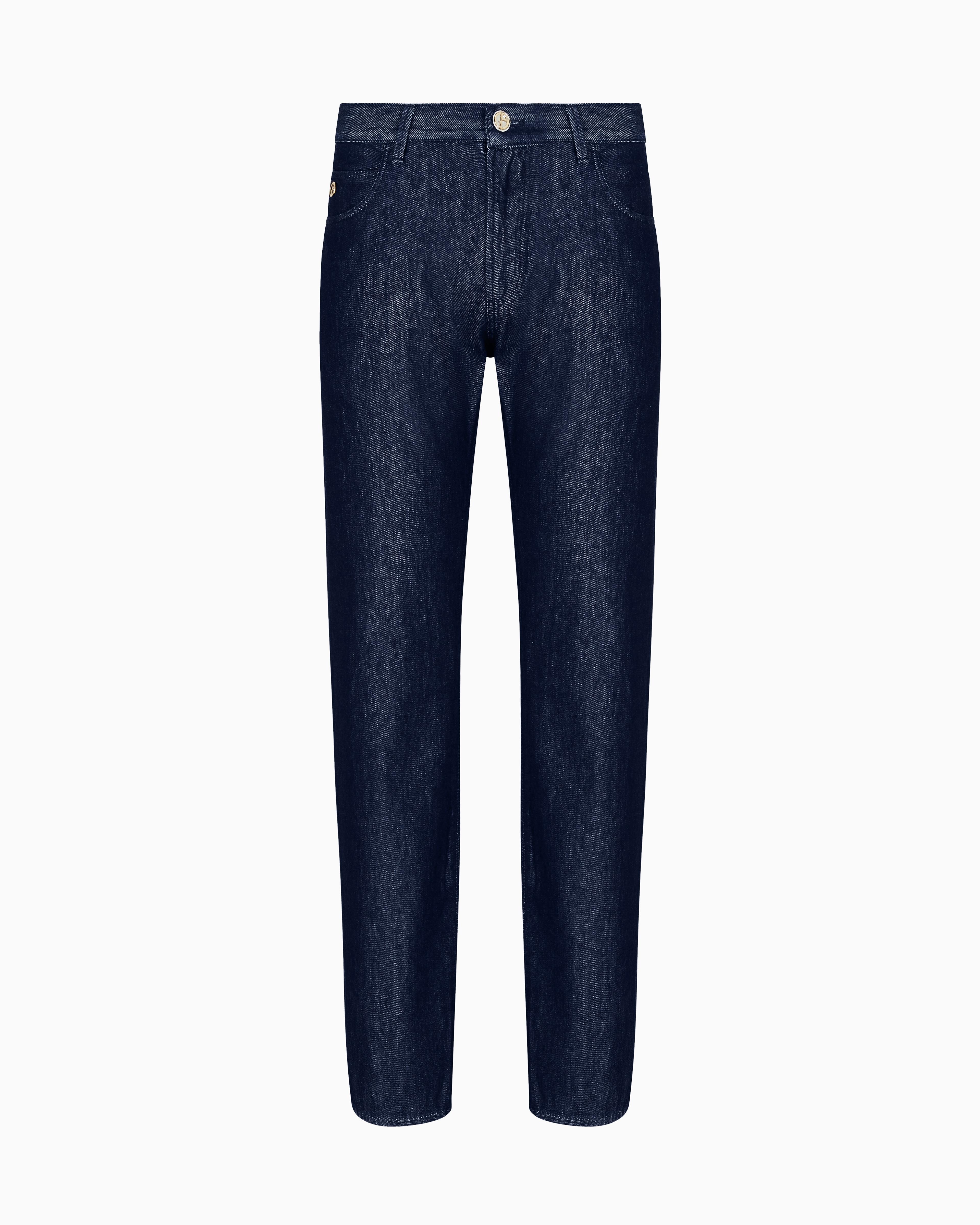 ARMANI jeans限定魚眼レンズ ARMANI JEANS アルマーニジーンズ ダメージ加工 デニムパンツ