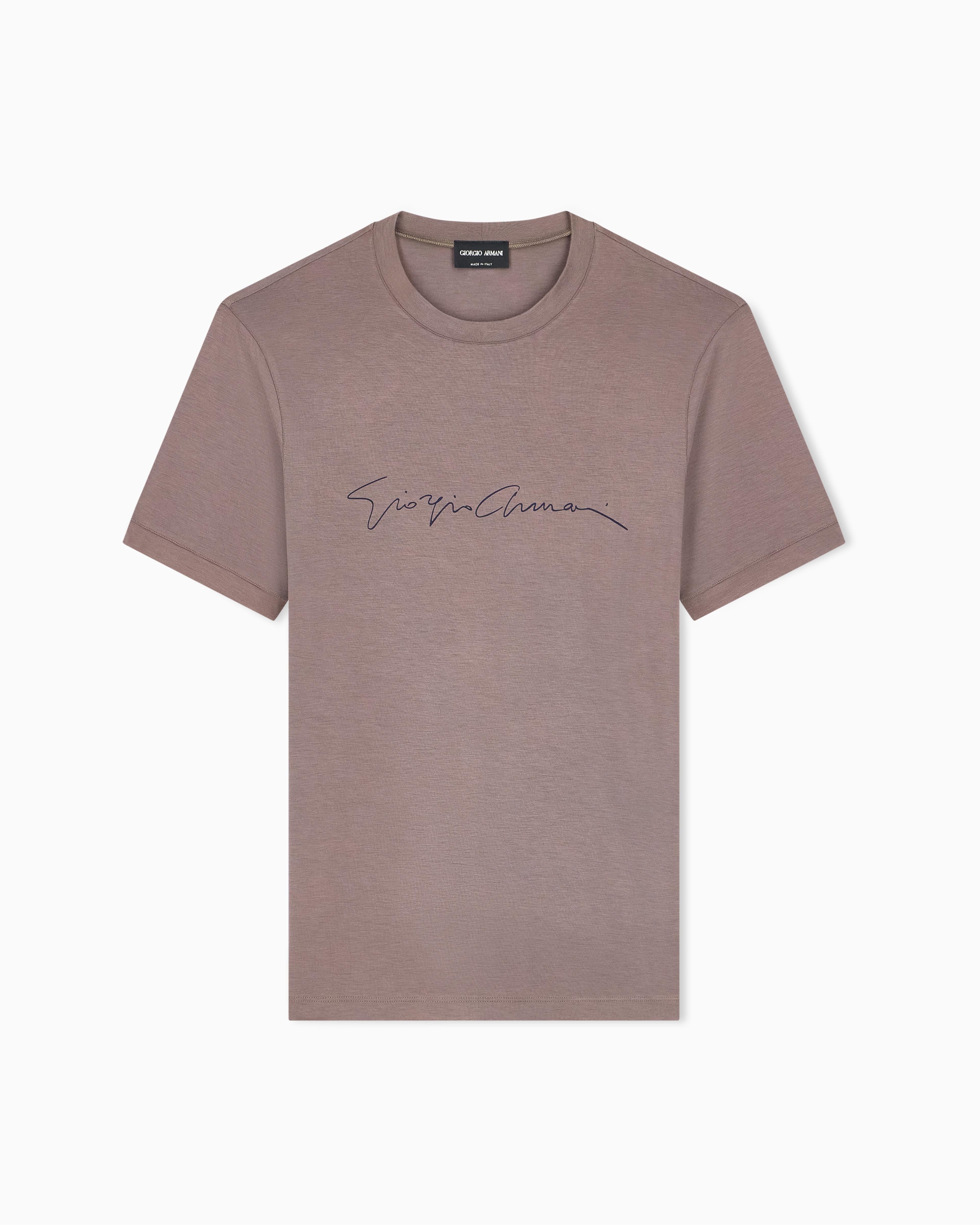 Giorgio Armani T-shirts for Men | Online Sale up to 57% off | Lyst