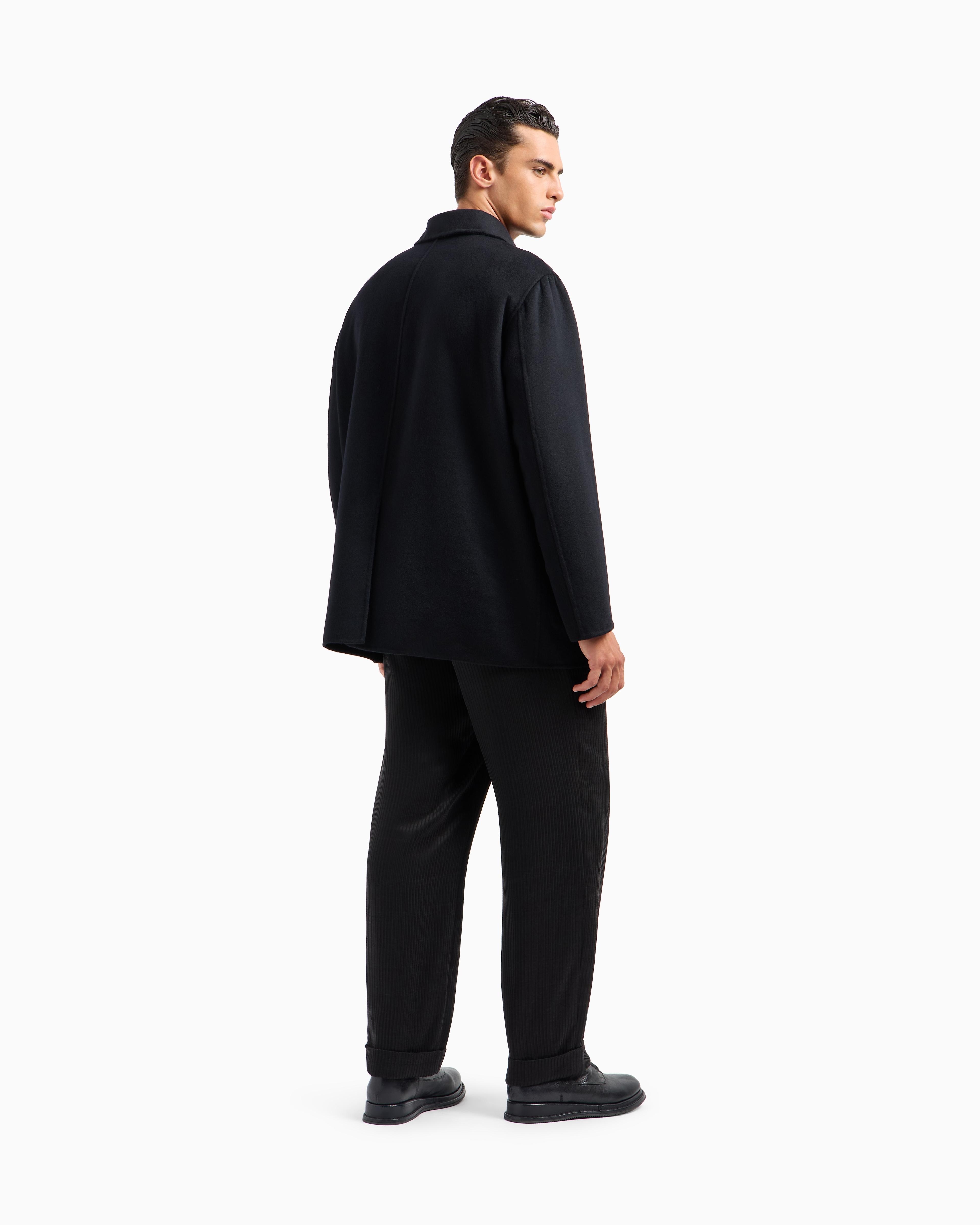 ジャケット・アウター 80s giorgio armani long wool coat Vintage Giorgio Armani Coat 1980s White Label Overcoat