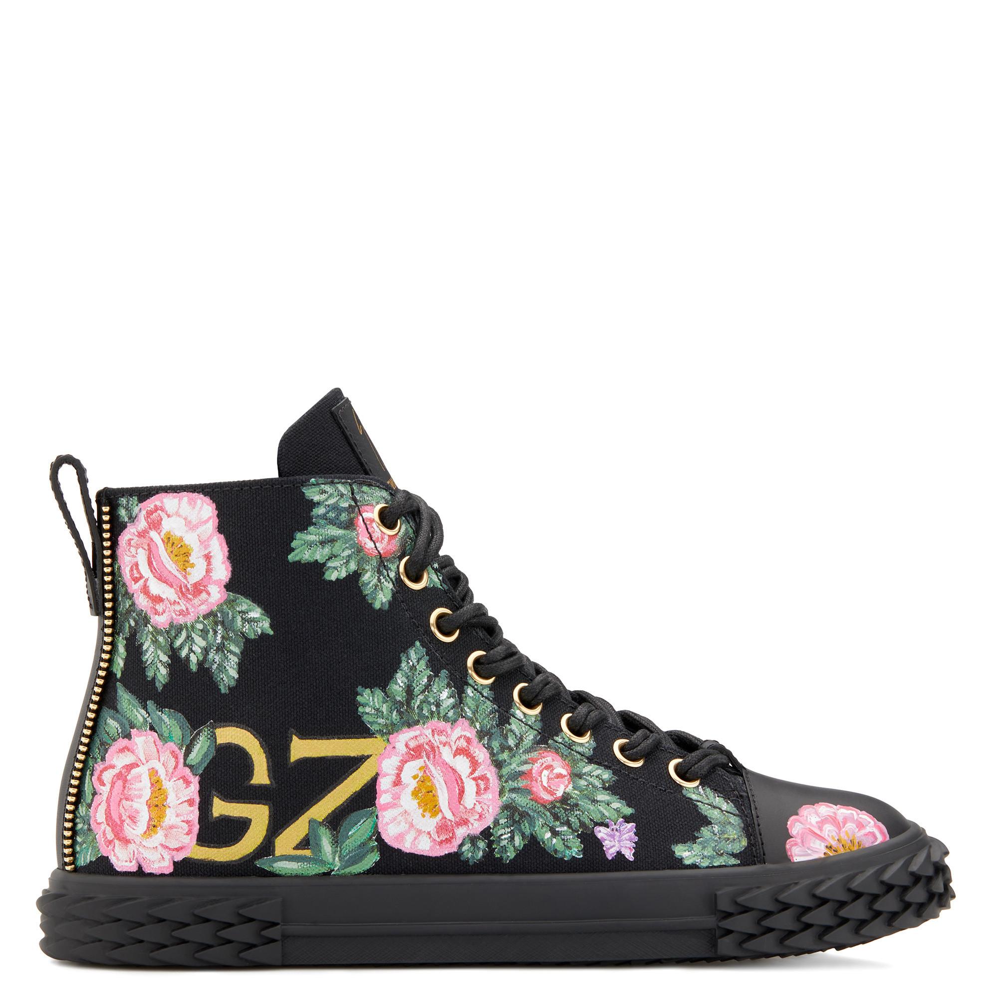 black high top giuseppes