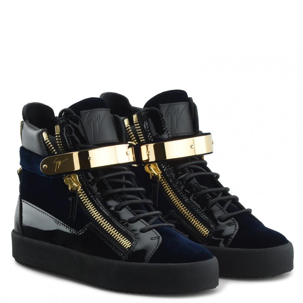 Giuseppe Zanotti 'may London' Sneakers in Blue for Men - Lyst