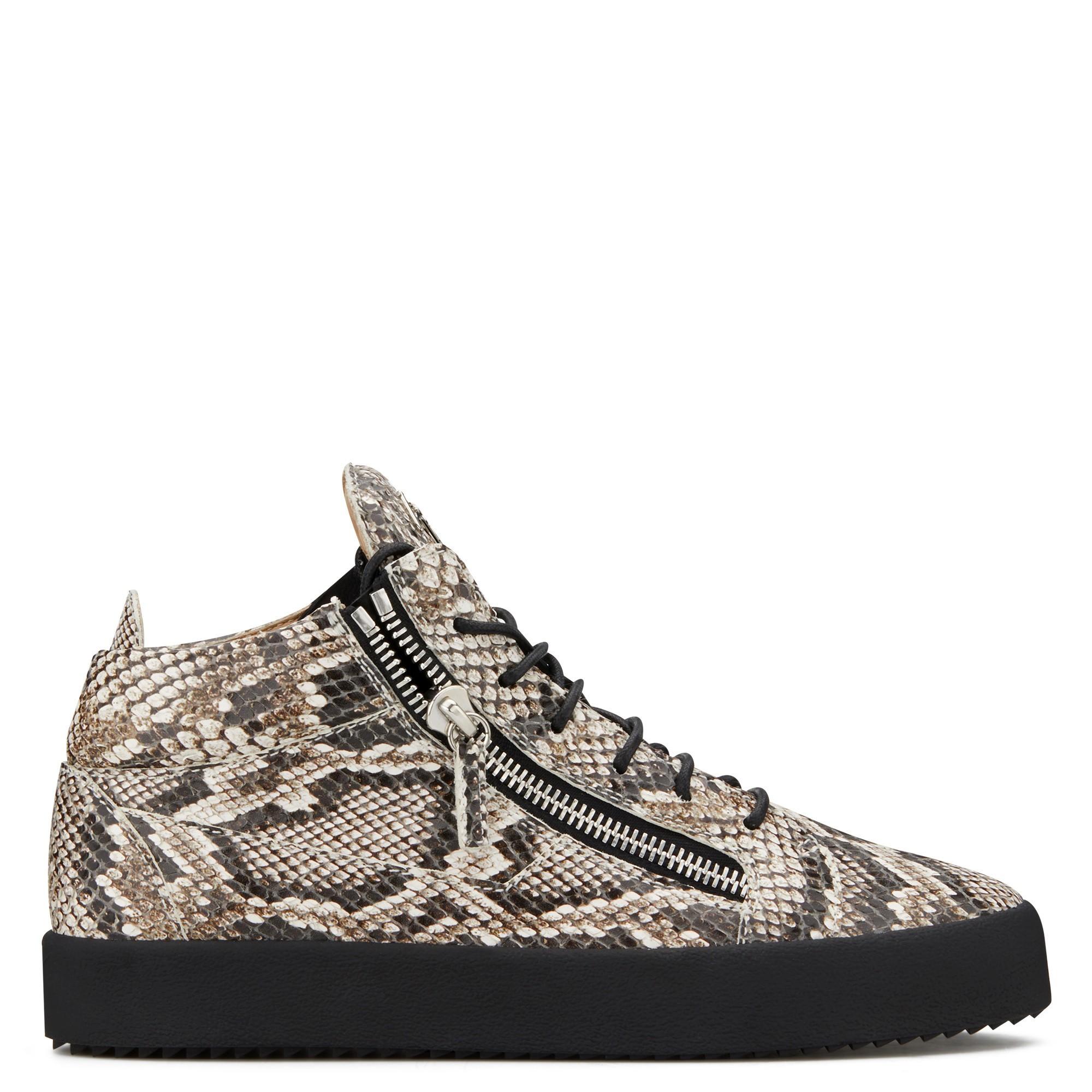 Giuseppe Zanotti Snake Print Sneakers in Brown for Men | Lyst UK