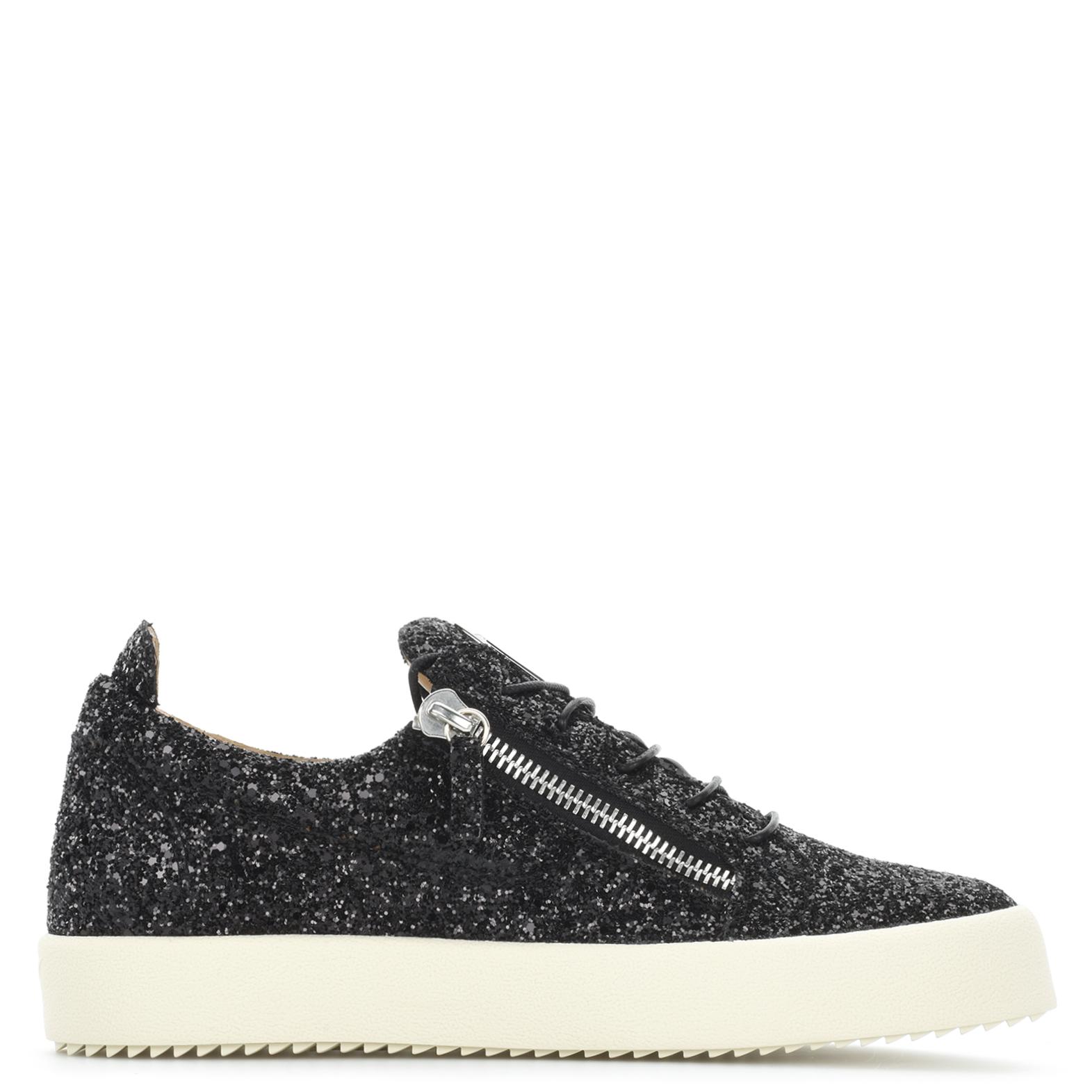 giuseppe zanotti glitter sneaker