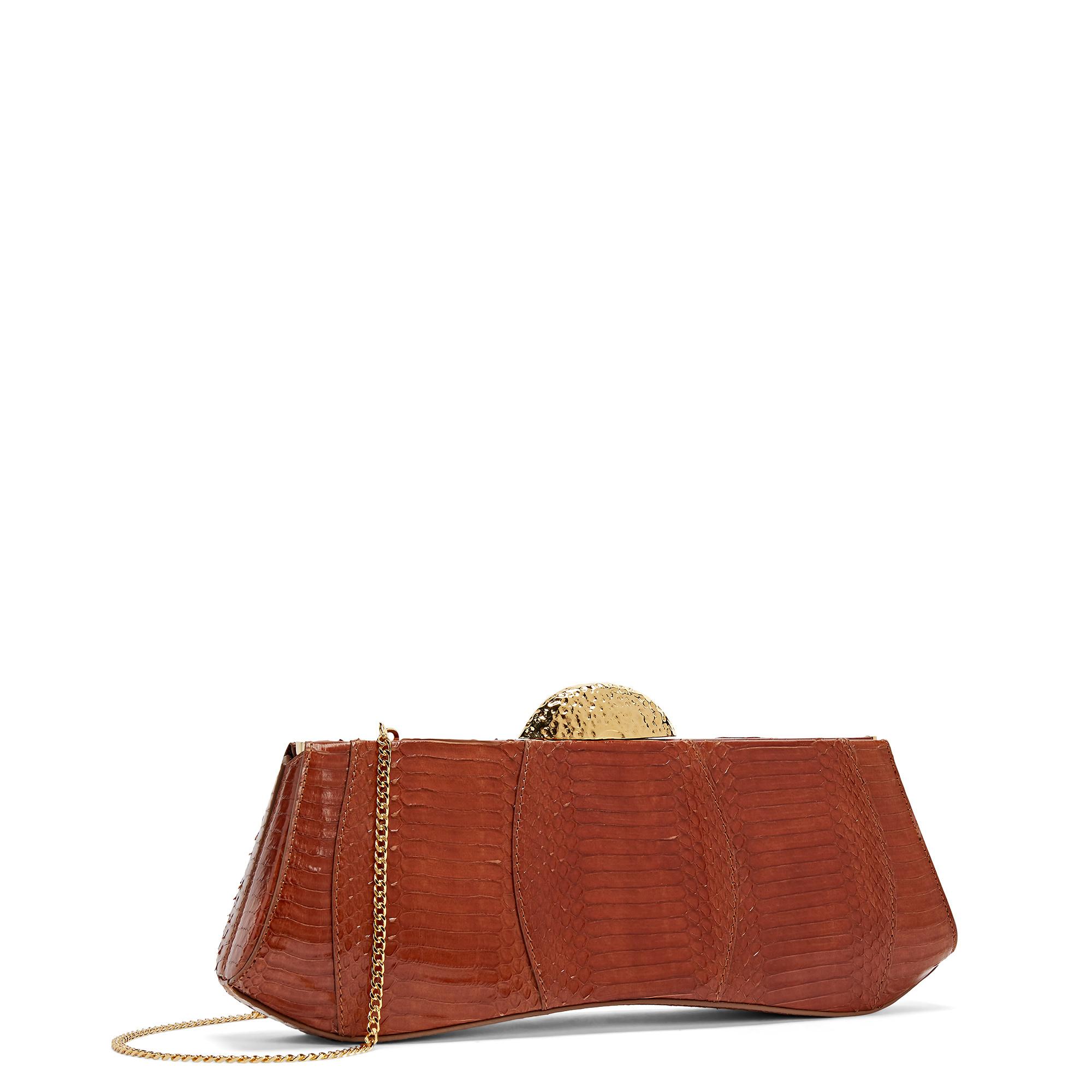 セール☆ [GIUSEPPE ZANOTTI] ハンドバッグ クロコダイル Giuseppe Zanotti embossed-crocodile Clutch Bag | Green