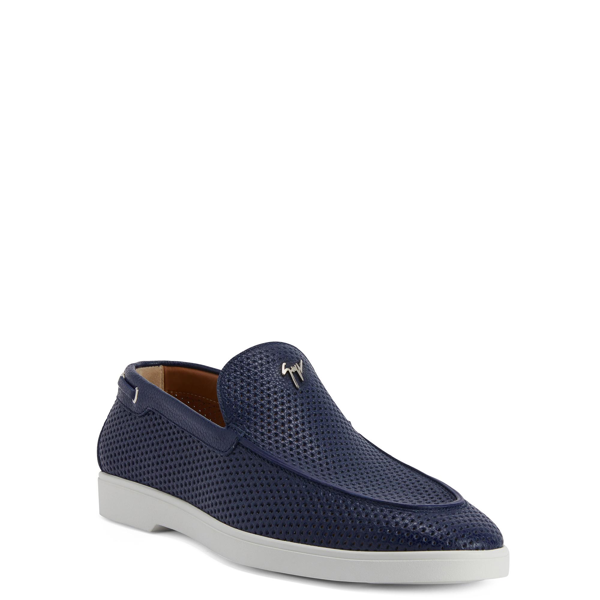 NWT Men\'s Blue Giuseppe Zanotti Suede Loafers Giuseppe Zanotti Mens Dress Shoes | eBay main image 2