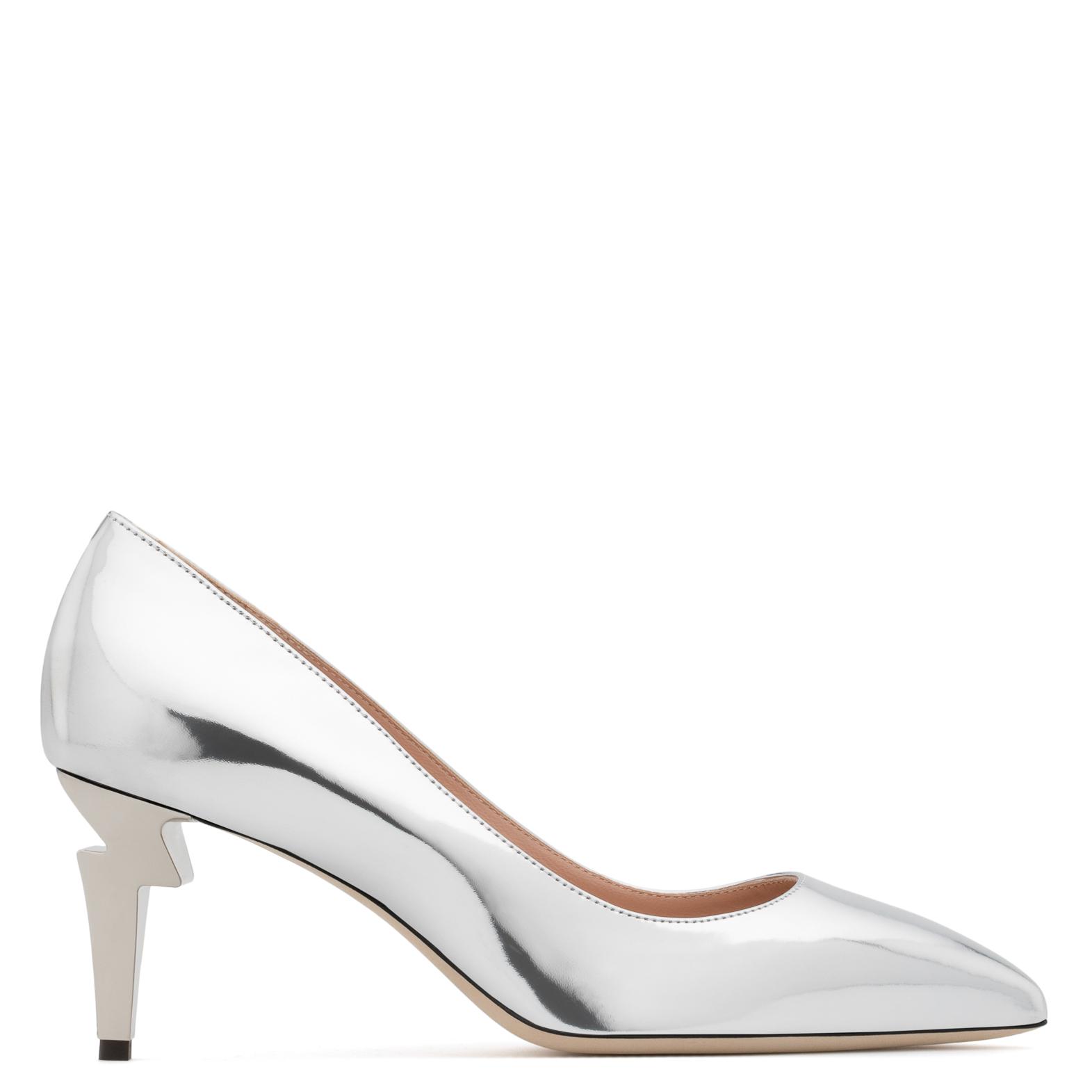giuseppe zanotti silver heels