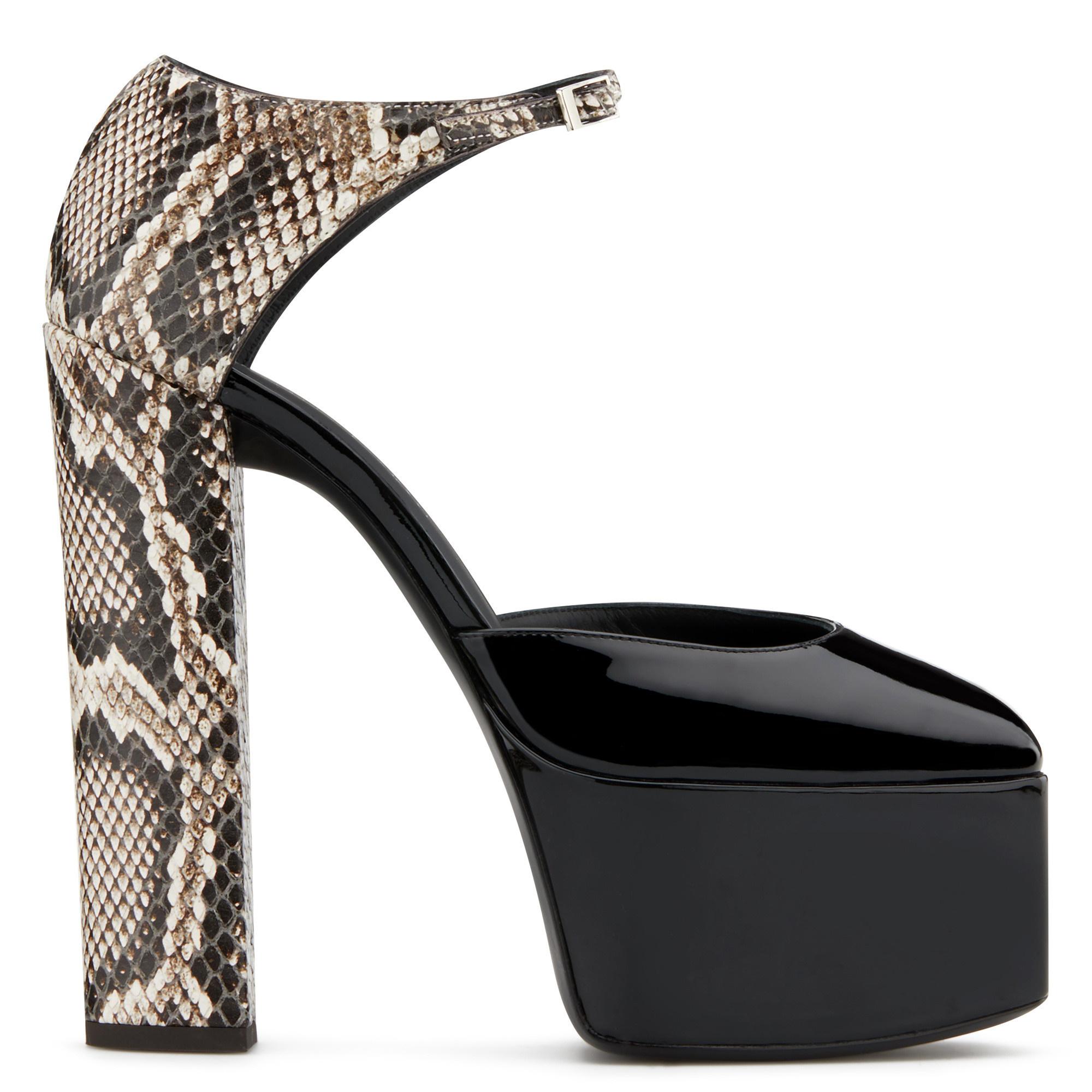 Giuseppe Zanotti Leather Bebe In Black Lyst