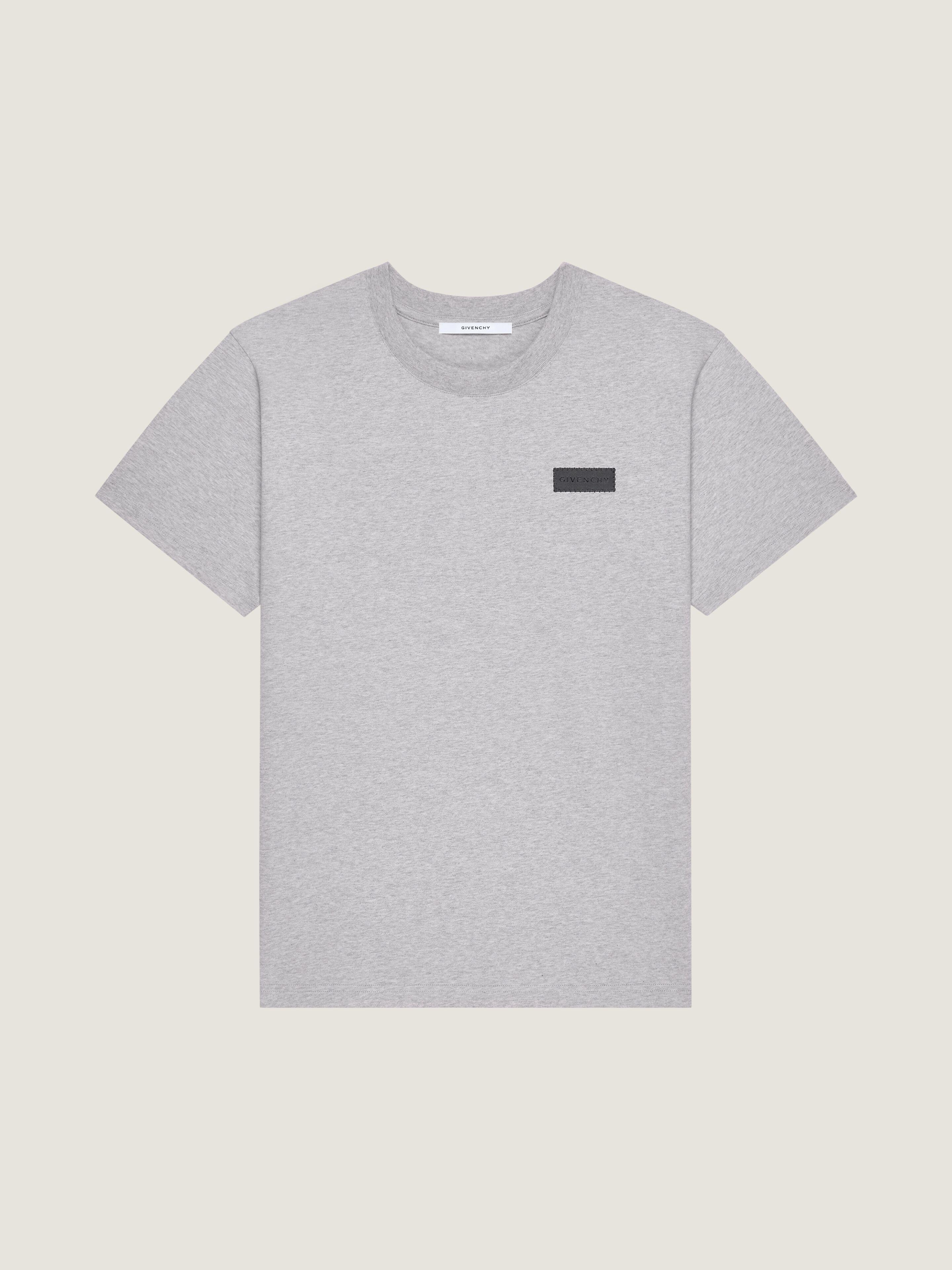 【関税込み】Givenchy グレー Crest Tシャツ Givenchy - Oversized Logo-Print Cotton-Jersey T-Shirt - Gray