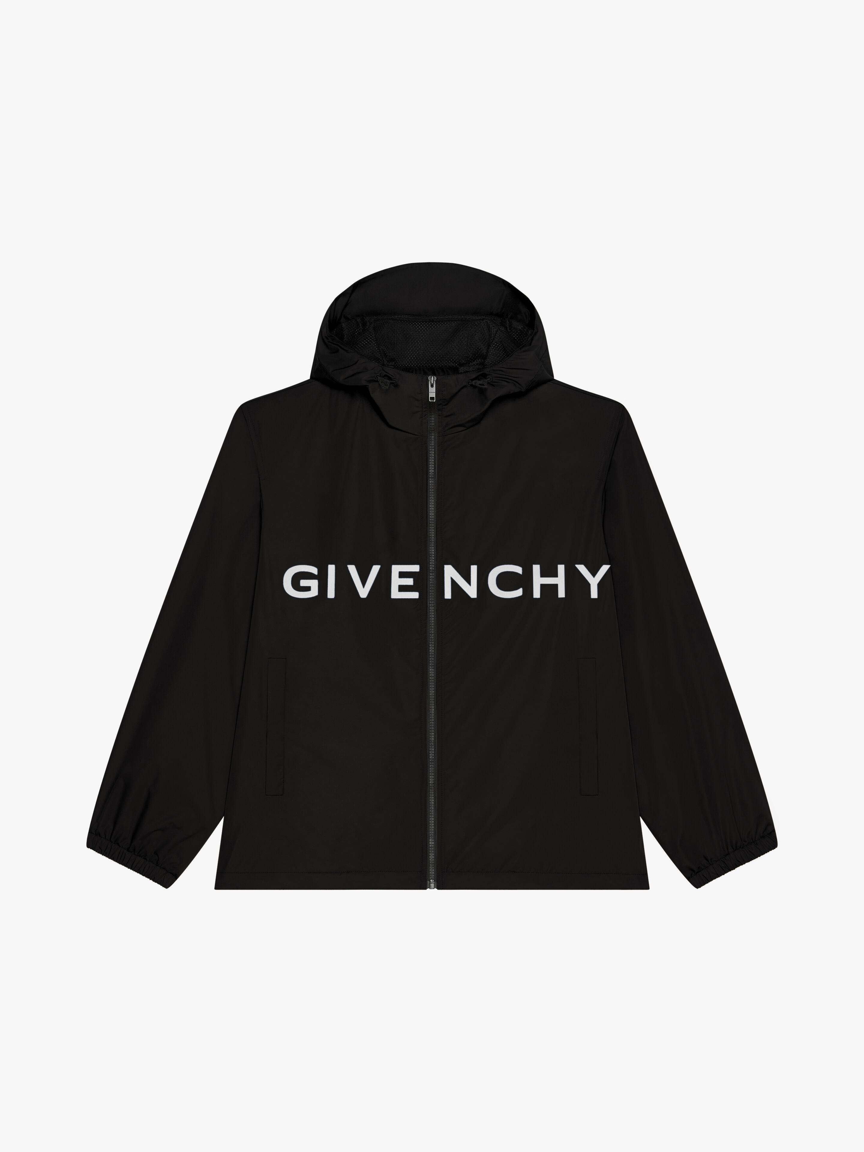 Coupe vent en tissu technique Givenchy pour homme en coloris Noir Lyst