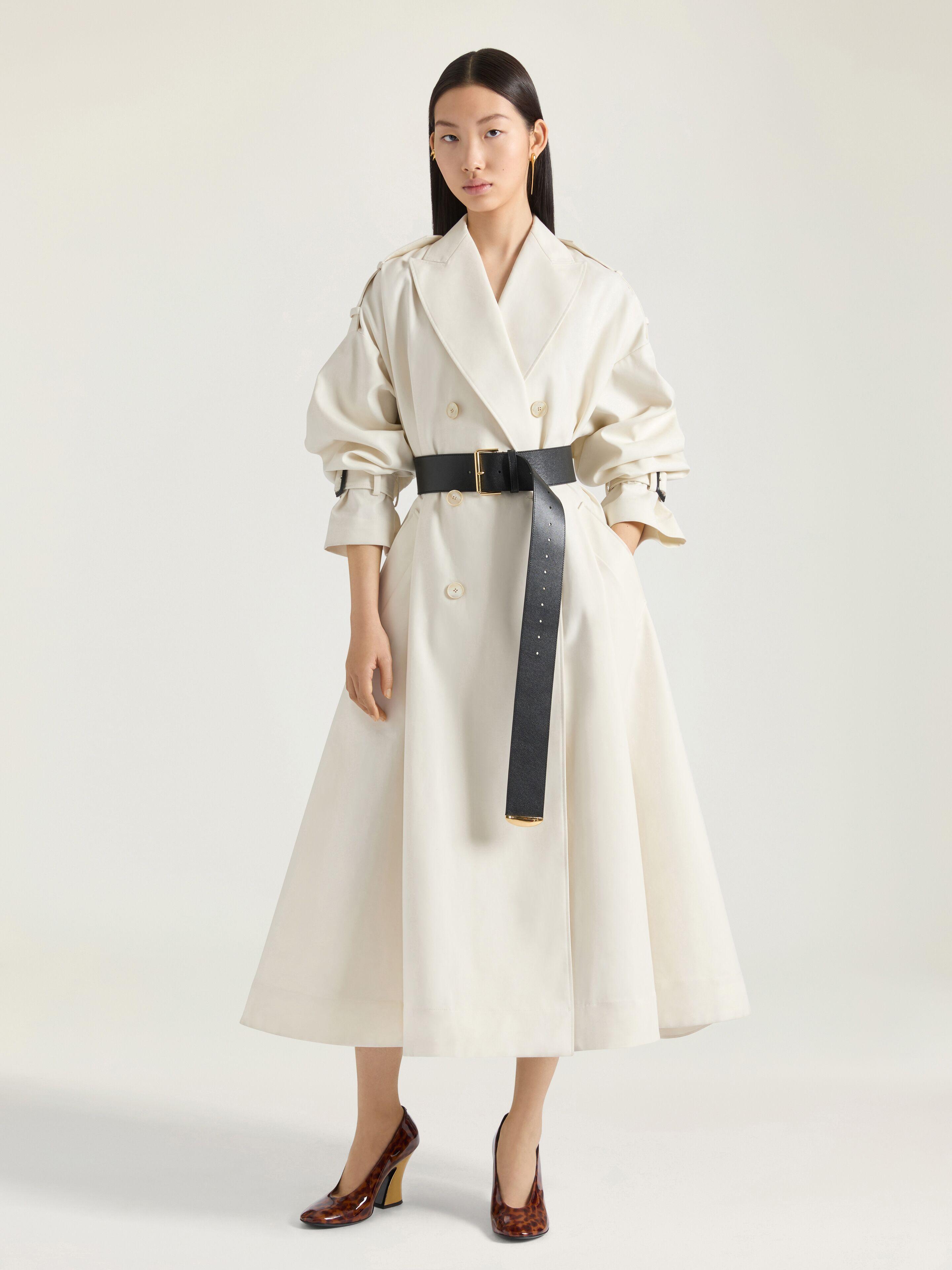 アウターその他 GIVENCHY Woman Trench coat Cream BW00P815MB 297 Beige Voyou Trench Coat by Givenchy on Sale