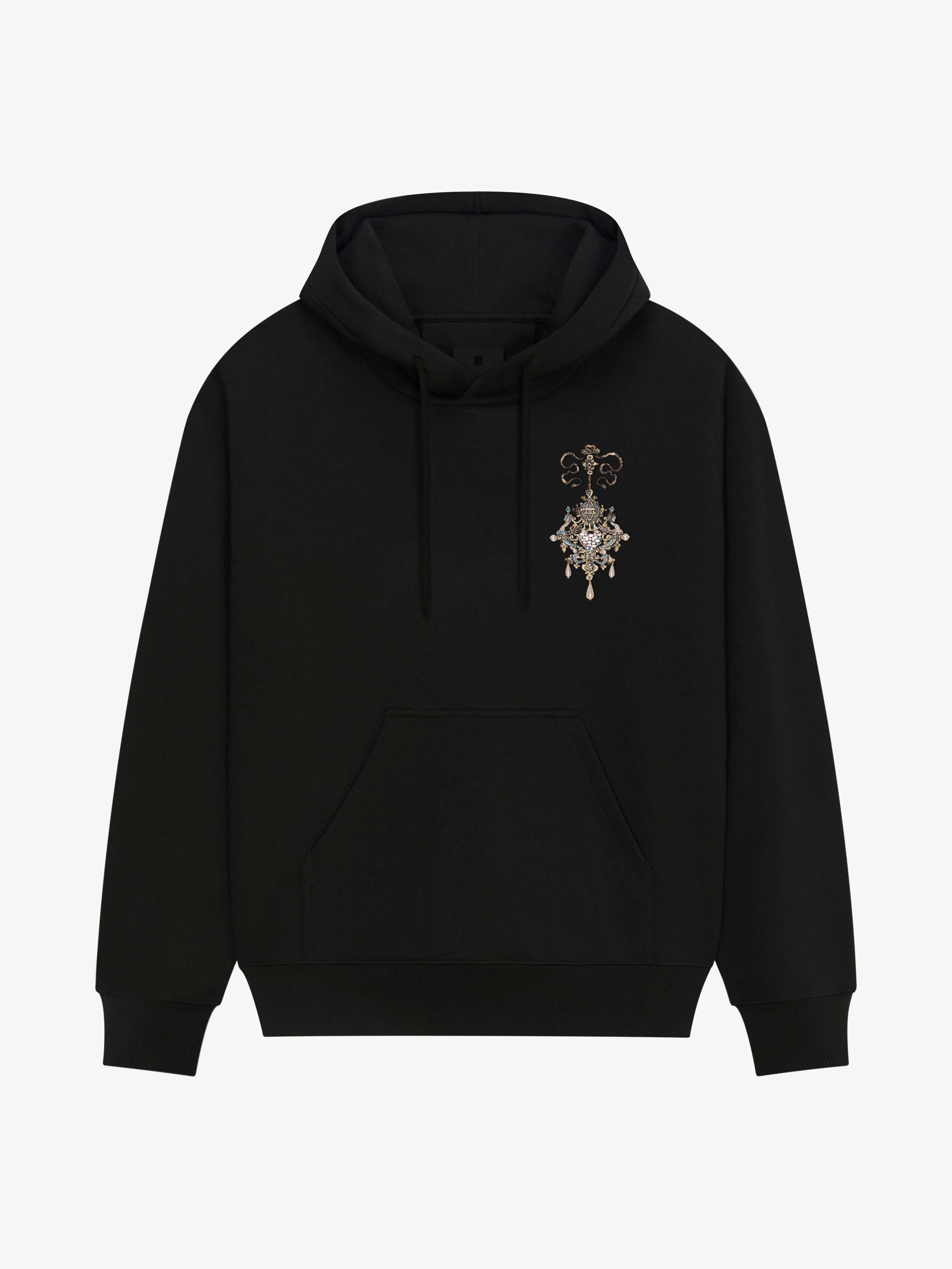 Black givenchy hoodie online