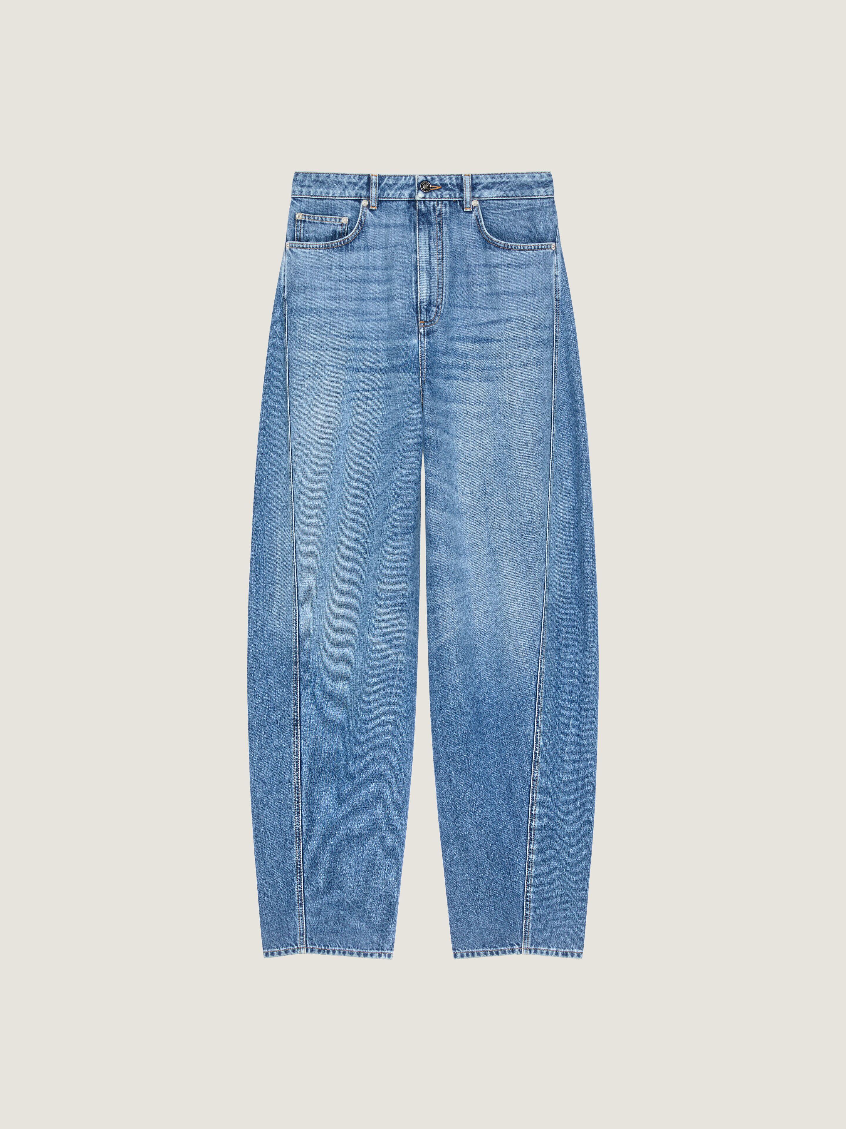 【関税&送料込】Givenchy Barrel Jeans In Denim Givenchy Barrel Jeans for Women | Lyst