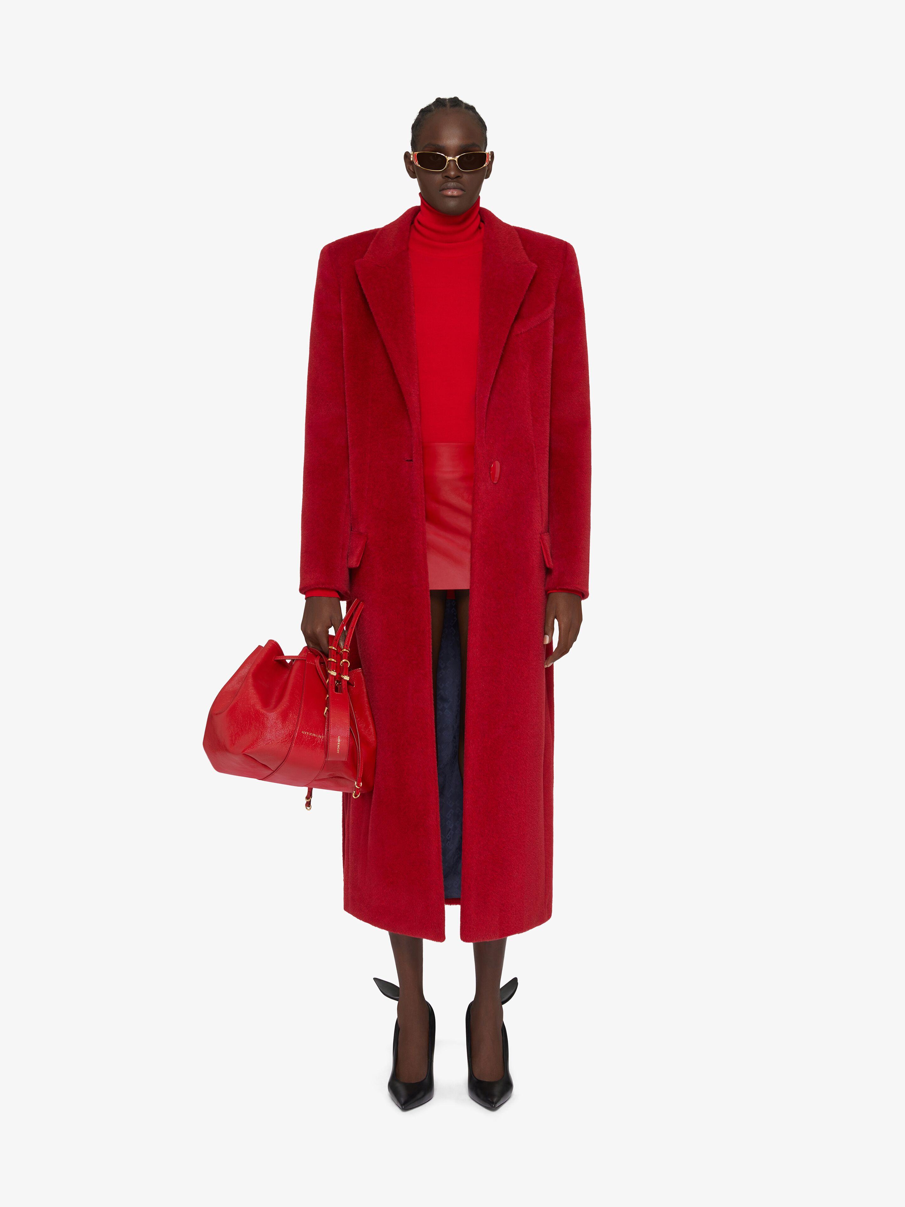 Givenchy red coat hotsell