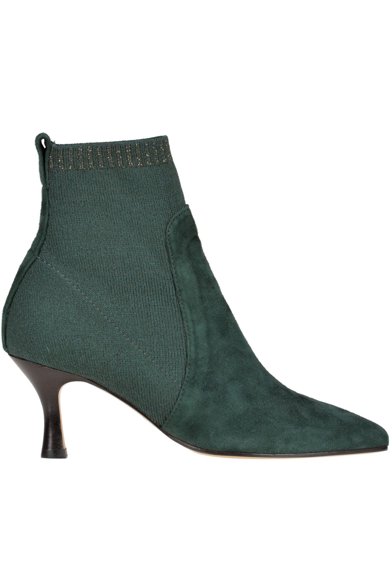 olive green sock boots