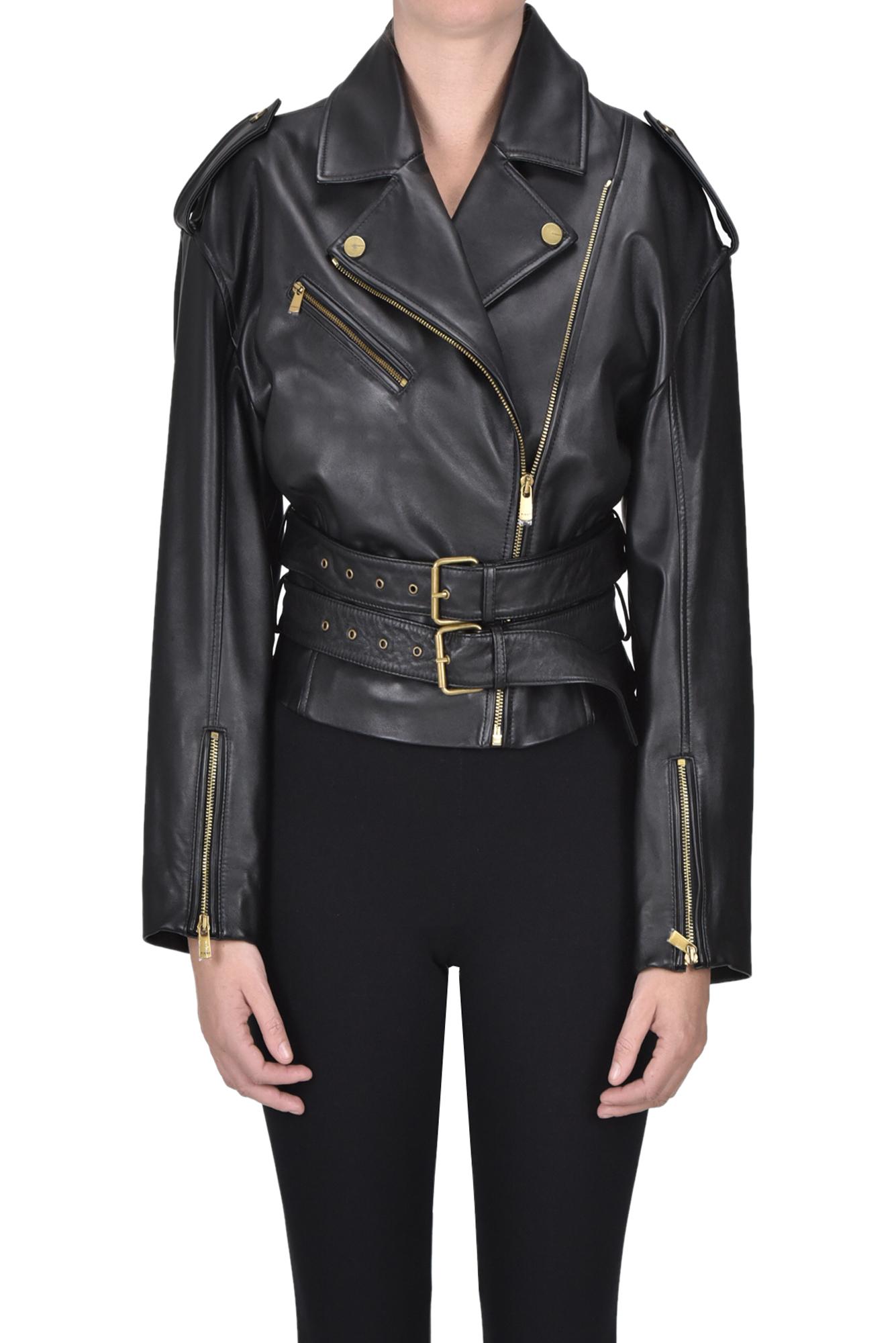 Pinko Leather jackets for Women | Online Sale up to 50% off