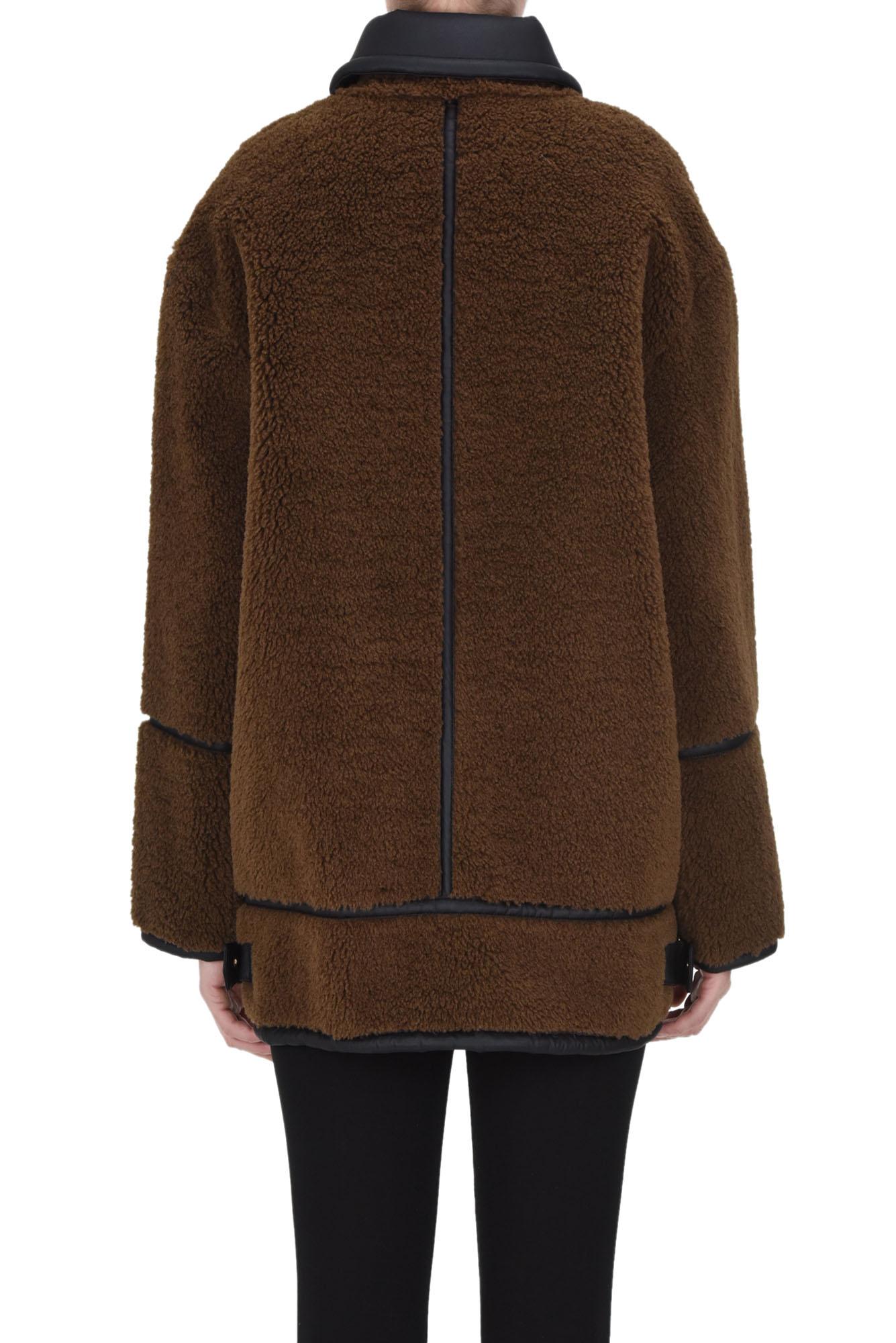 【関税&送料込】Pinko Jackets Brown PINKO - Brown Vintage Leather Biker Jacket – TRYME Shop