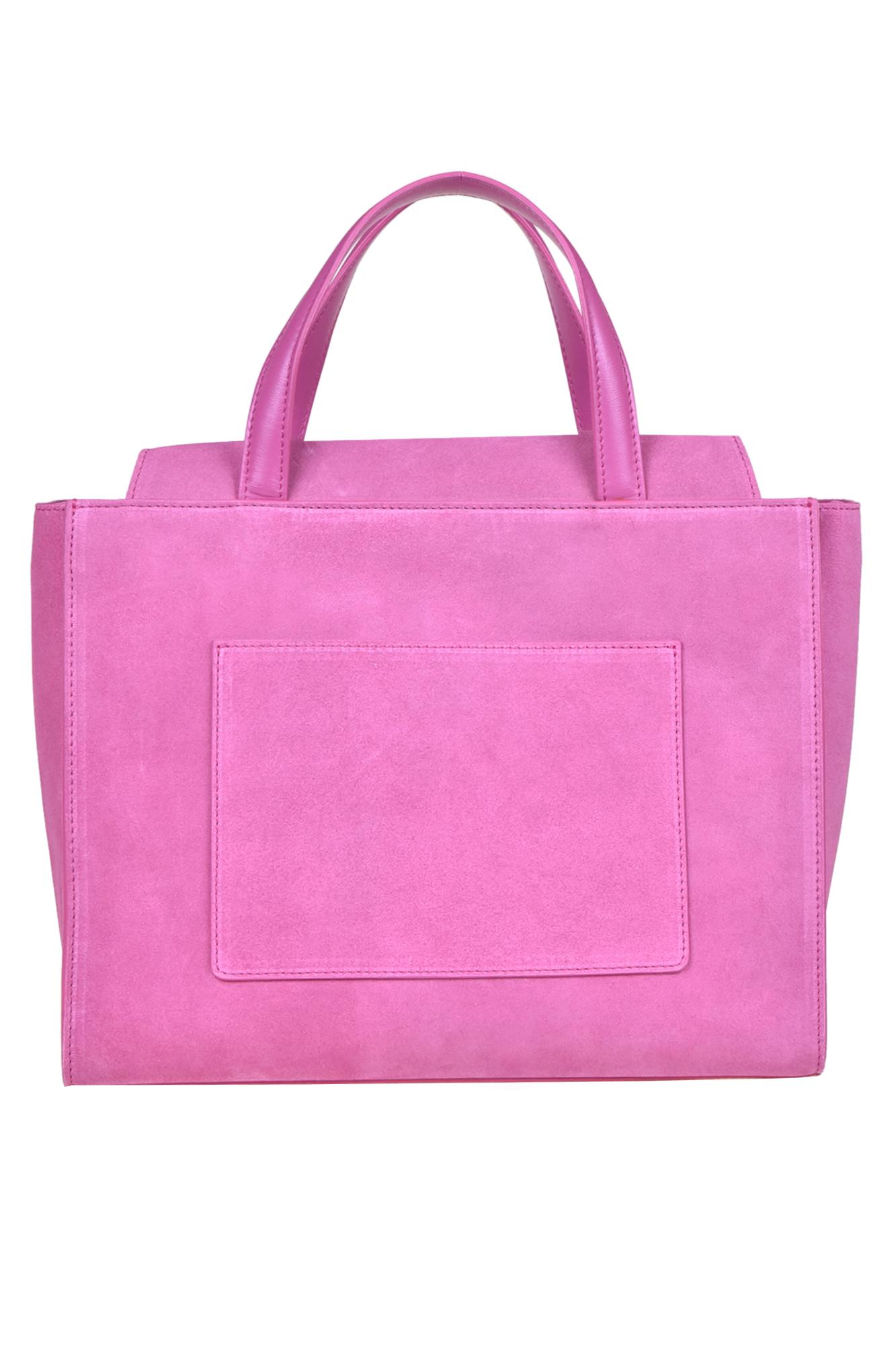 ハンドバッグ ORCIANI Woman Handbag Pink B01999SCB ROSA Handbag Orciani Pink in Suede - 42309020