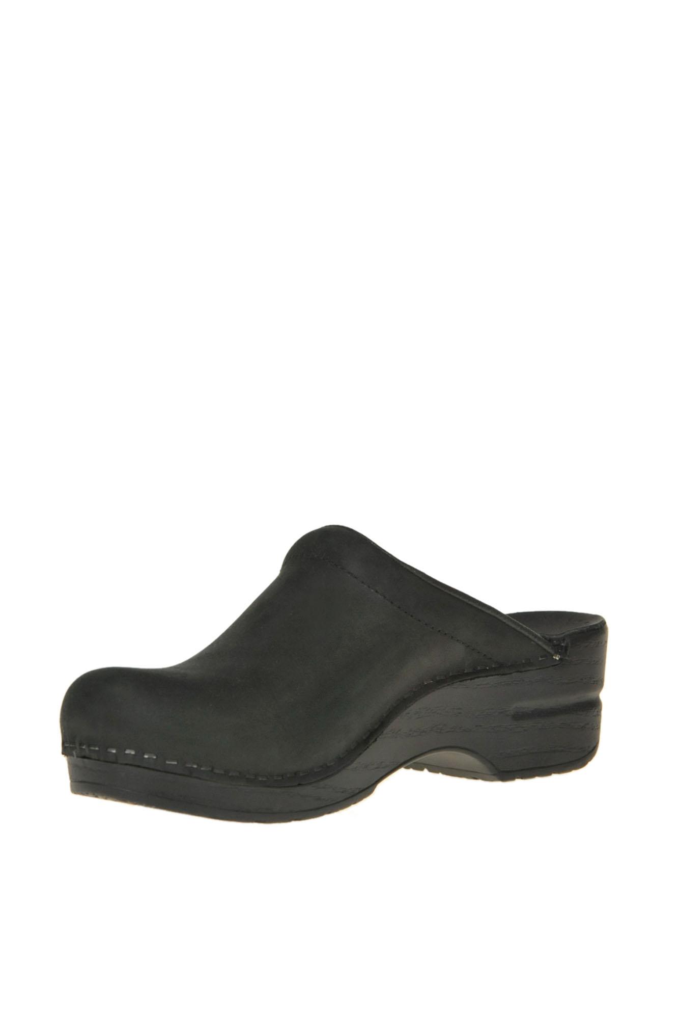 dansko sonja black oiled