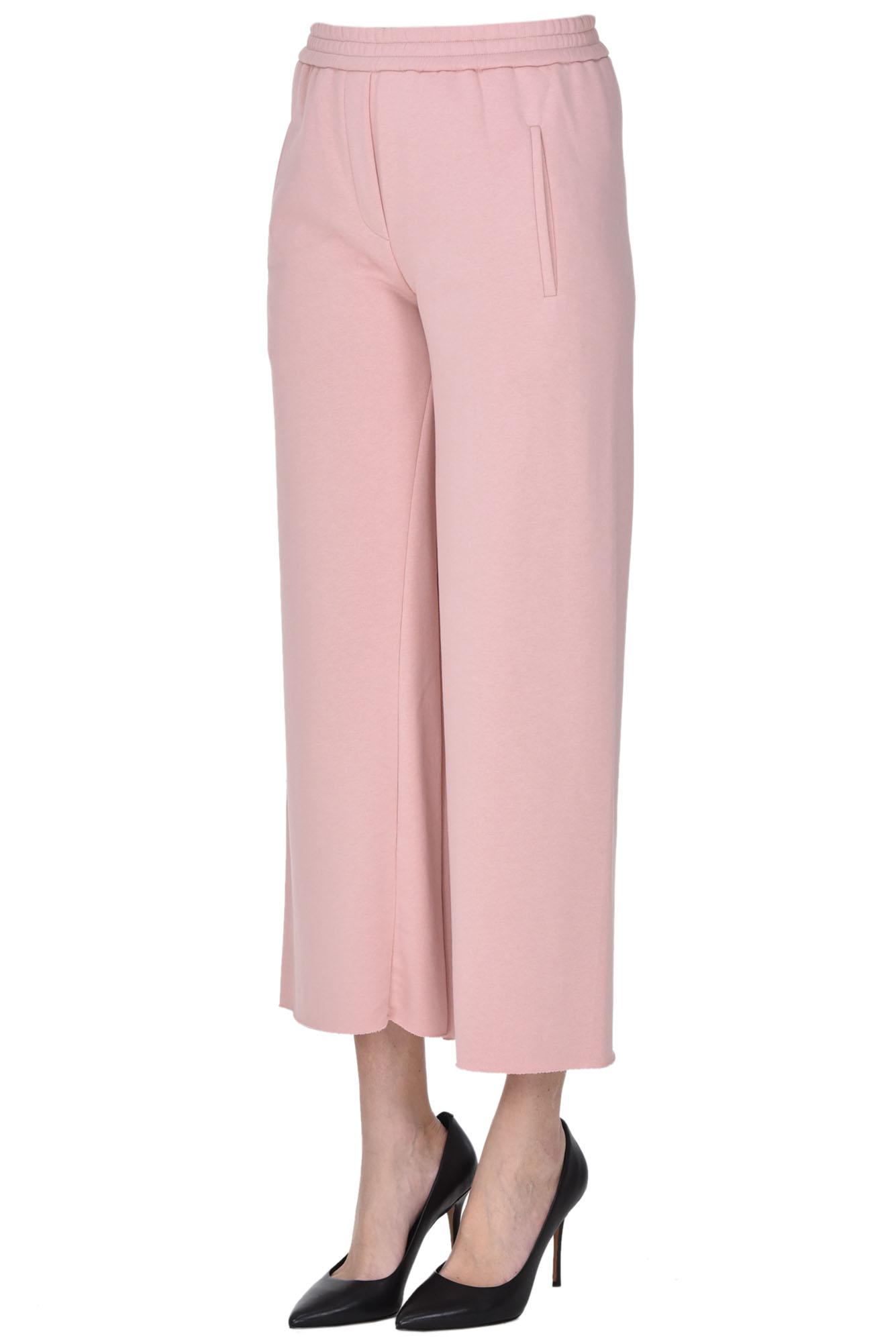 8pm Fleece Trousers in Pink | Lyst