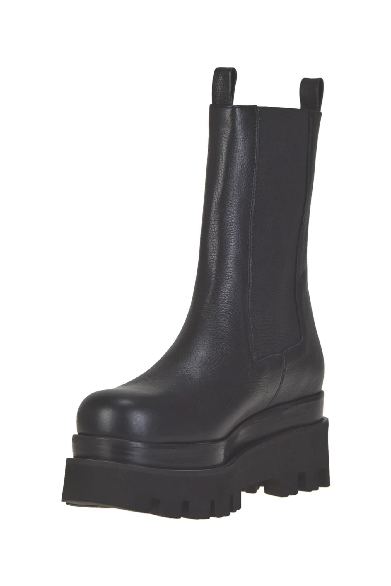 Paloma Barceló Akeita Wedge Chelsea Ankle-boots in Black | Lyst