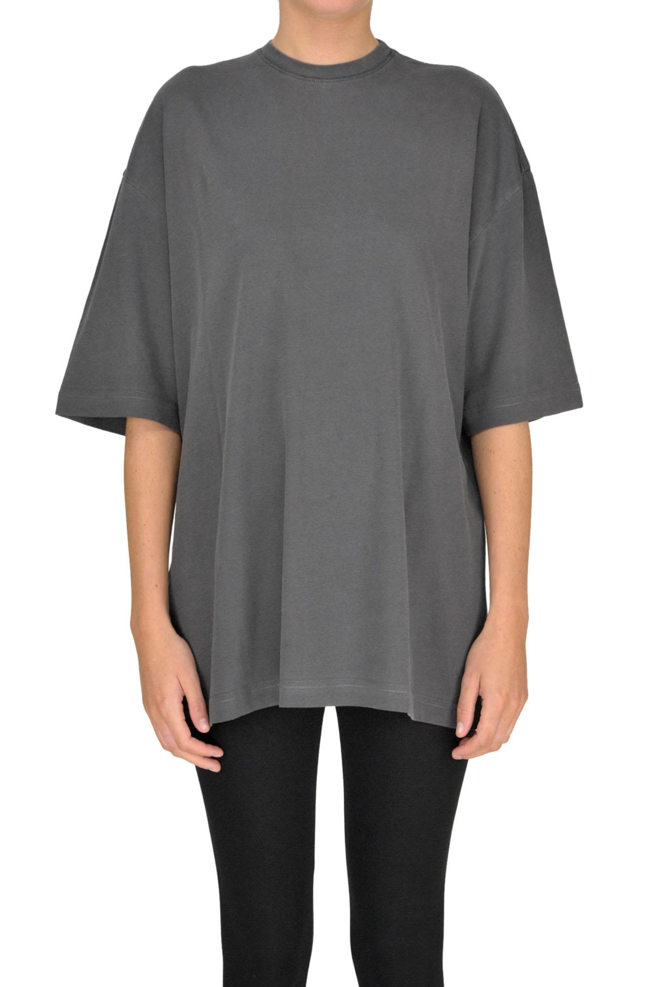 balenciaga gray t shirt