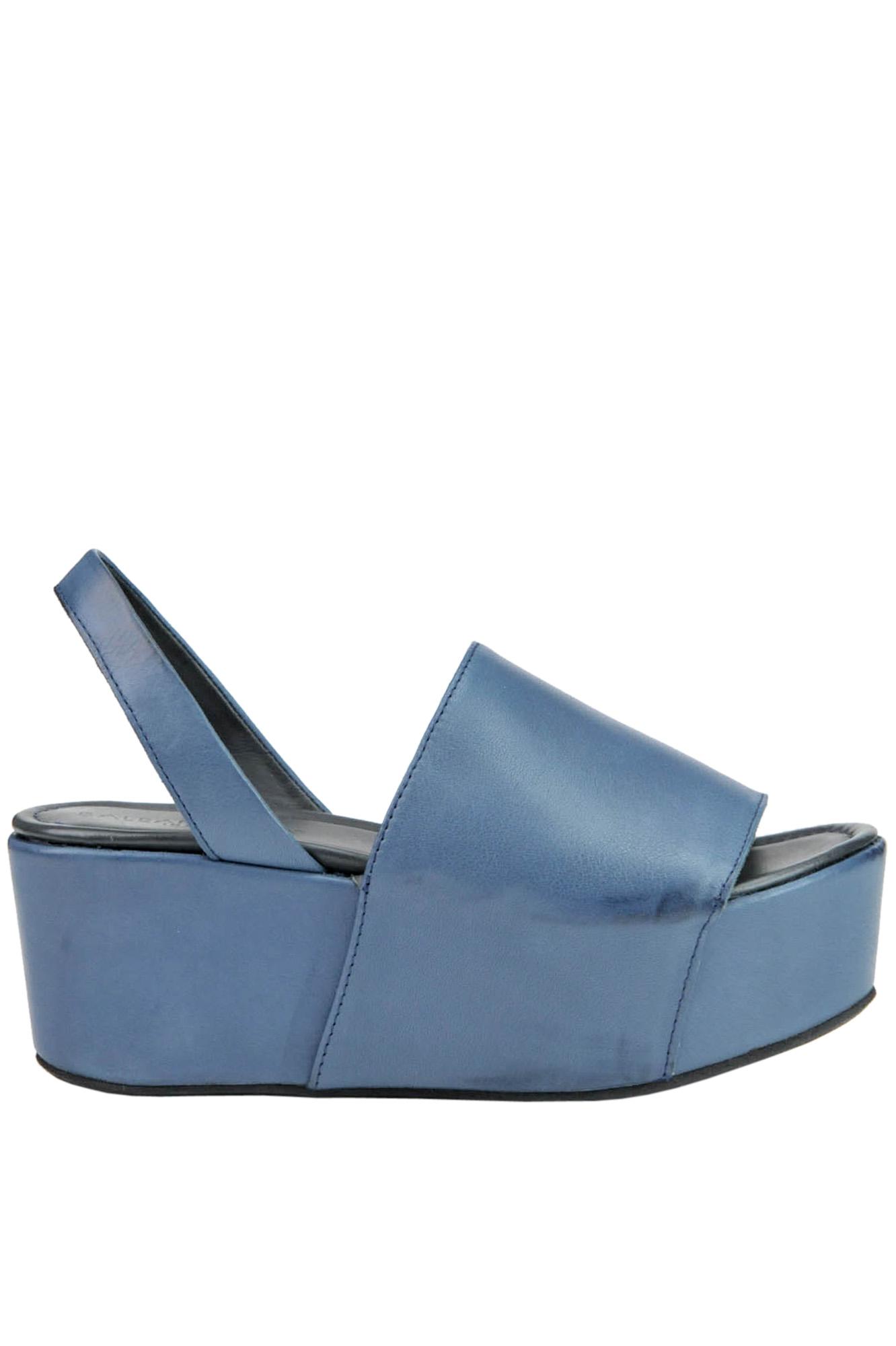 Balear Mania Leather Wedge Sandals in 