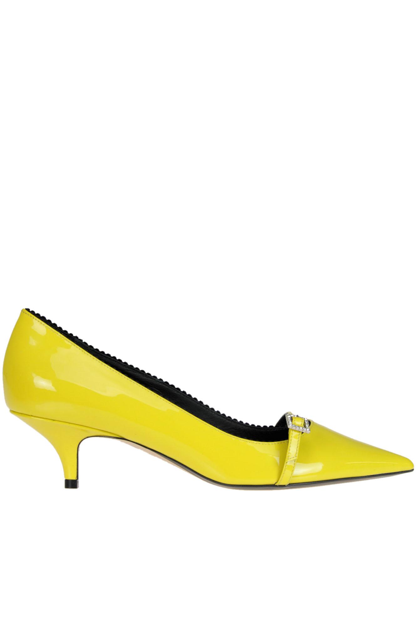 N°21 Patentleather Pumps in Yellow Save 29 Lyst